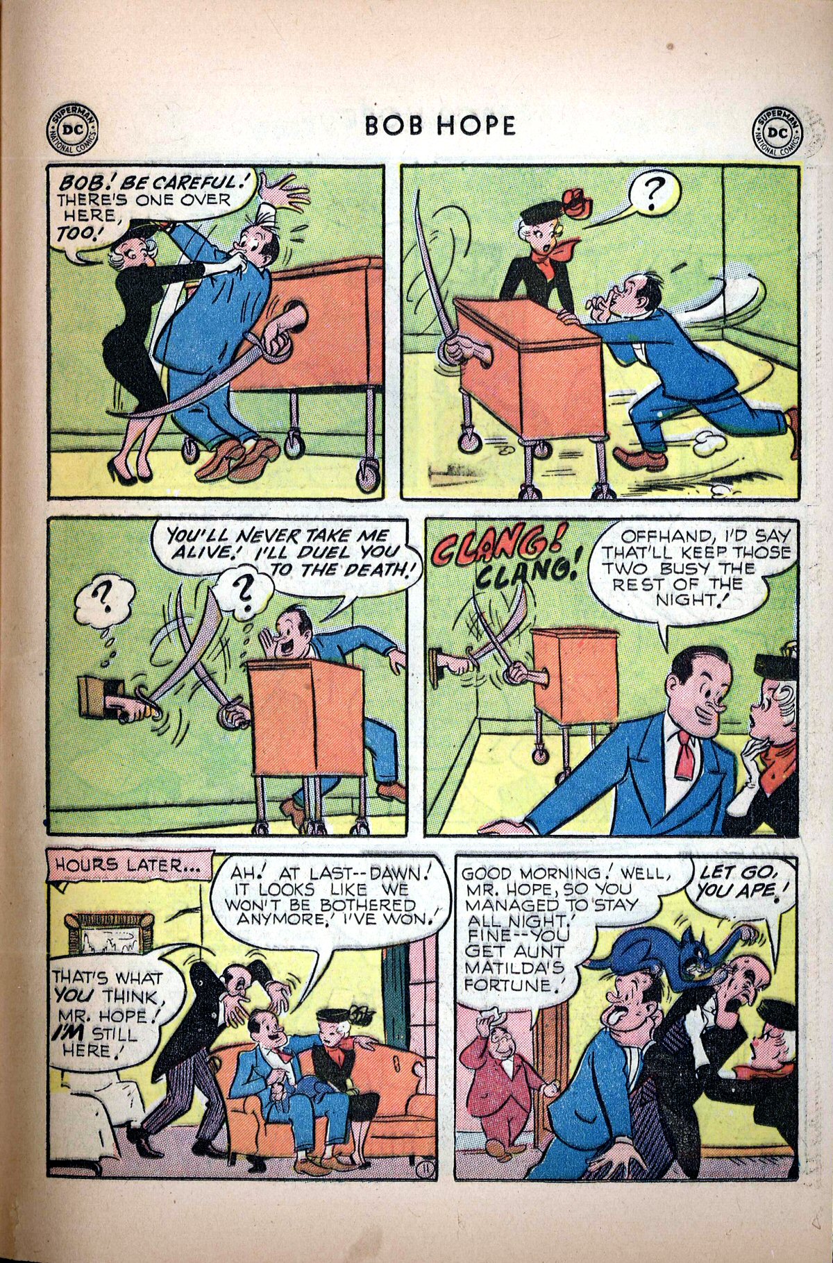 Read online The Adventures of Bob Hope comic -  Issue #9 - 39