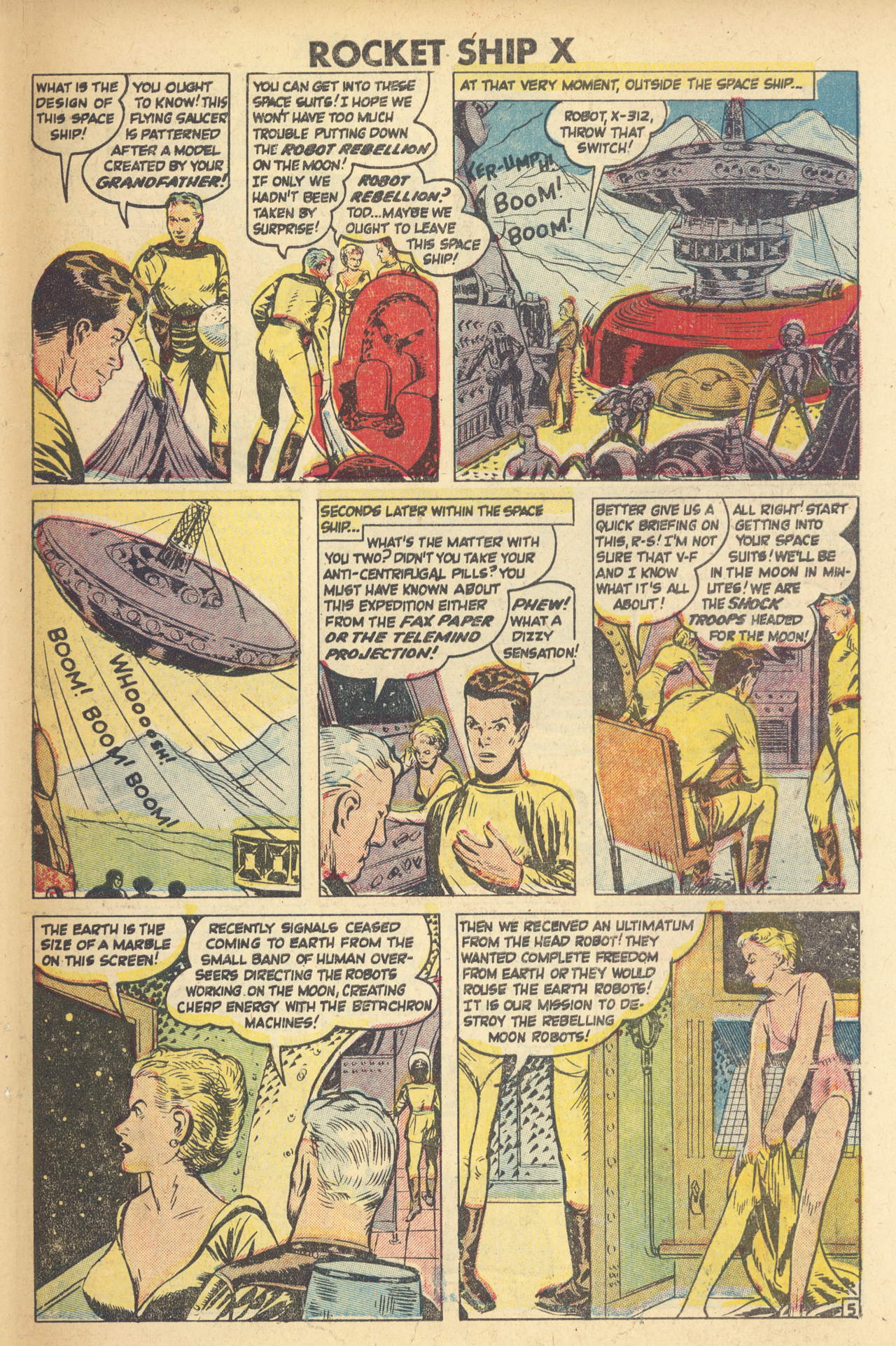 Read online Rocket Ship X comic -  Issue # Full - 27