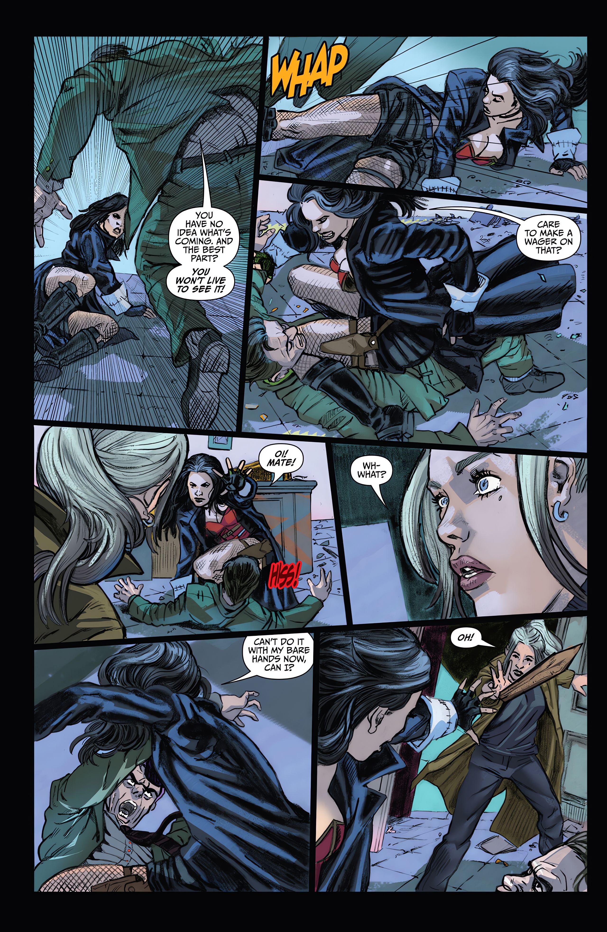 Read online Van Helsing: The Horror Beneath comic -  Issue # Full - 29