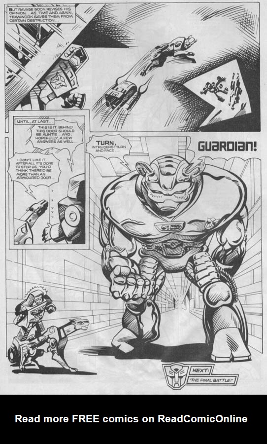 Read online The Transformers (UK) comic -  Issue #20 - 7