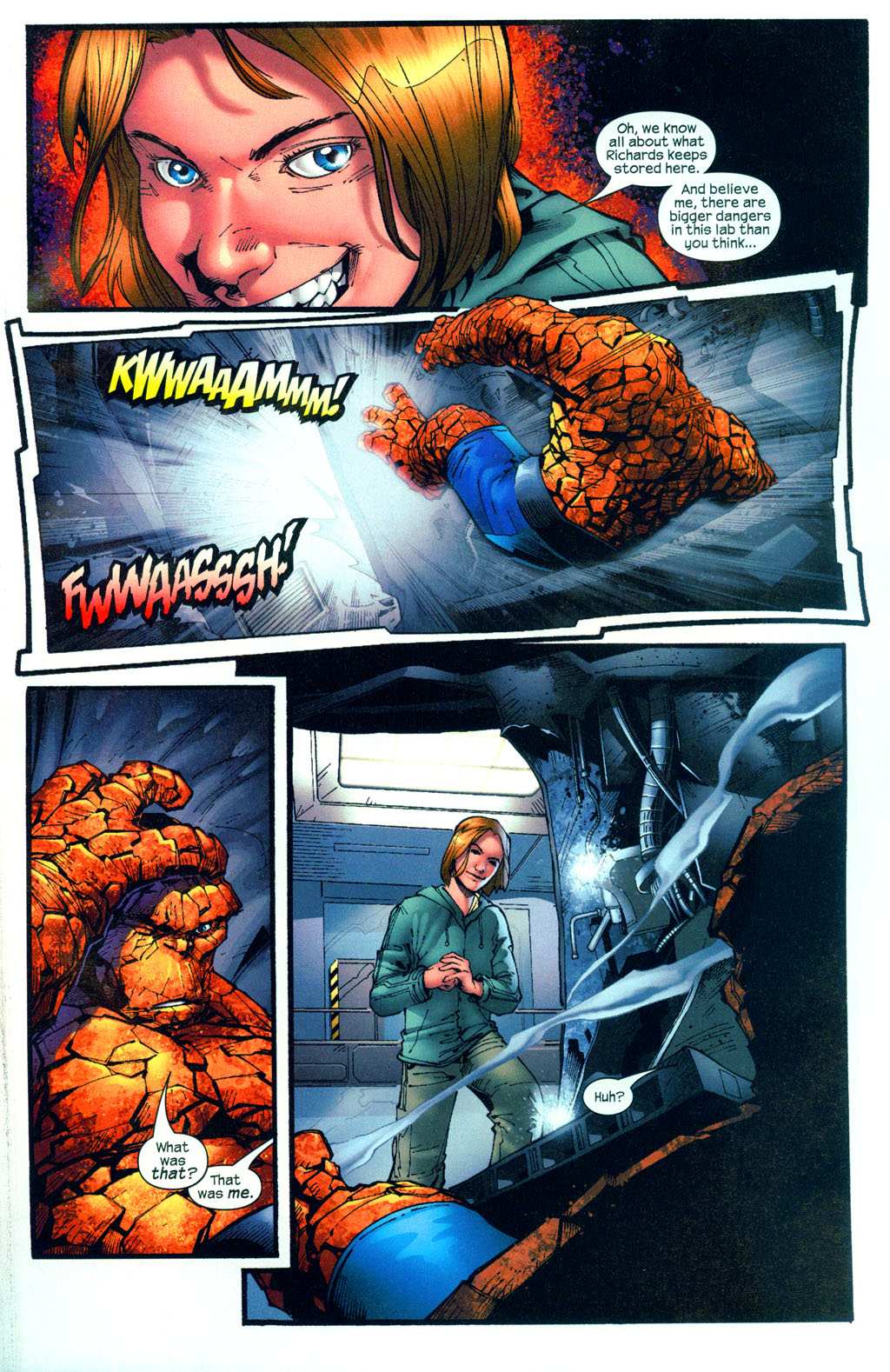 Read online Marvel Adventures Fantastic Four comic -  Issue #1 - 13
