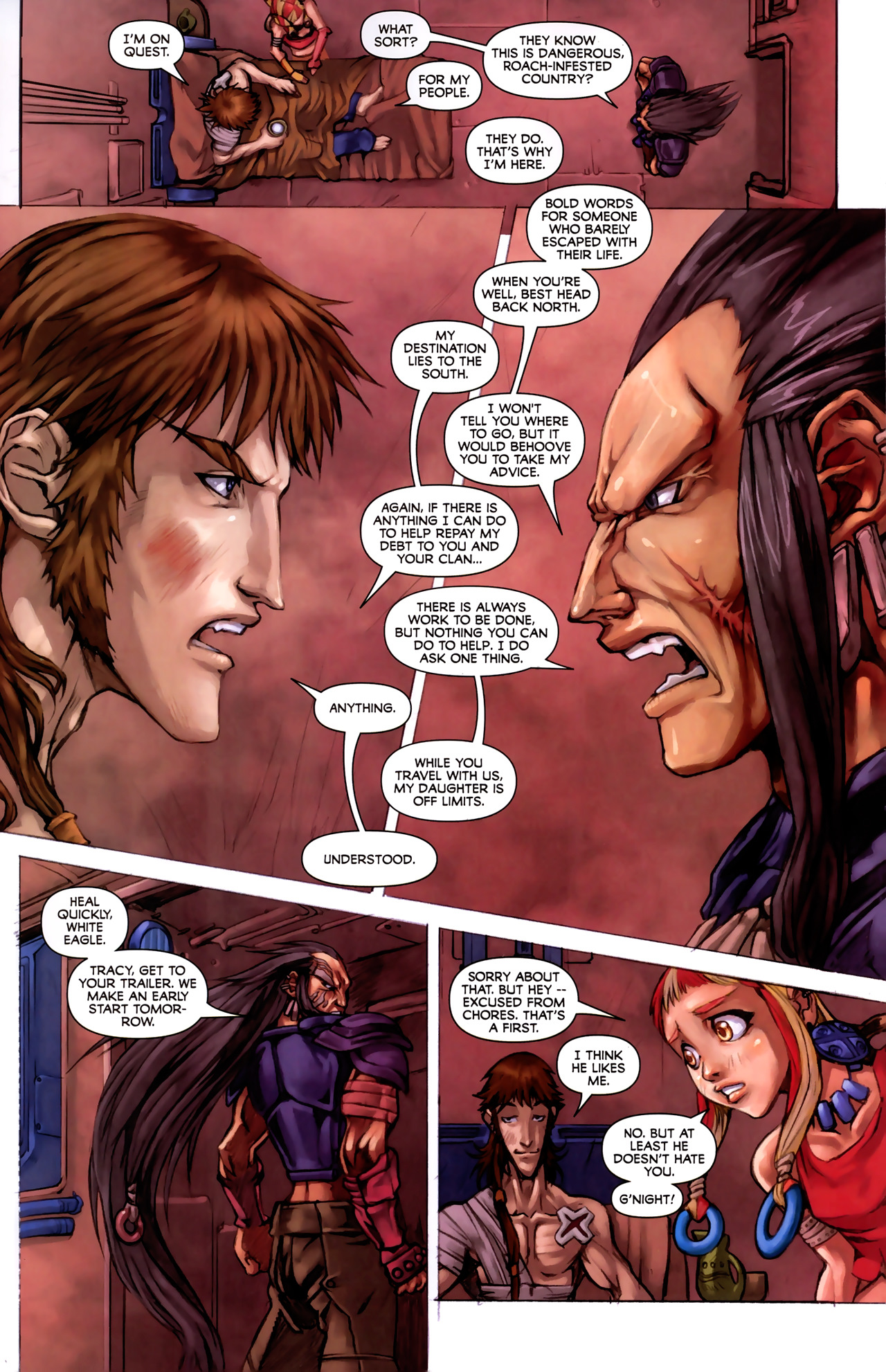 Read online Malcolm Wong's Dog Eaters comic -  Issue #2 - 9