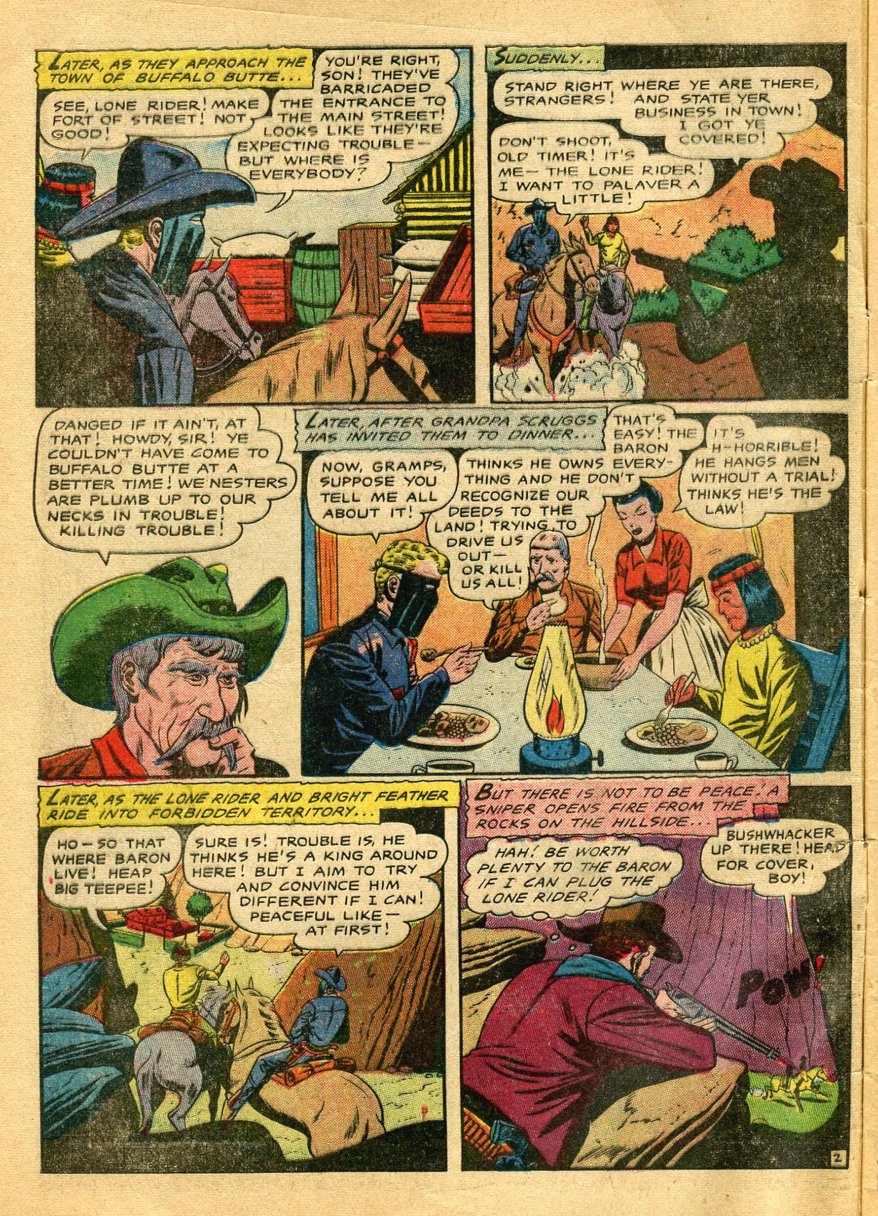 Read online The Lone Rider comic -  Issue #22 - 3