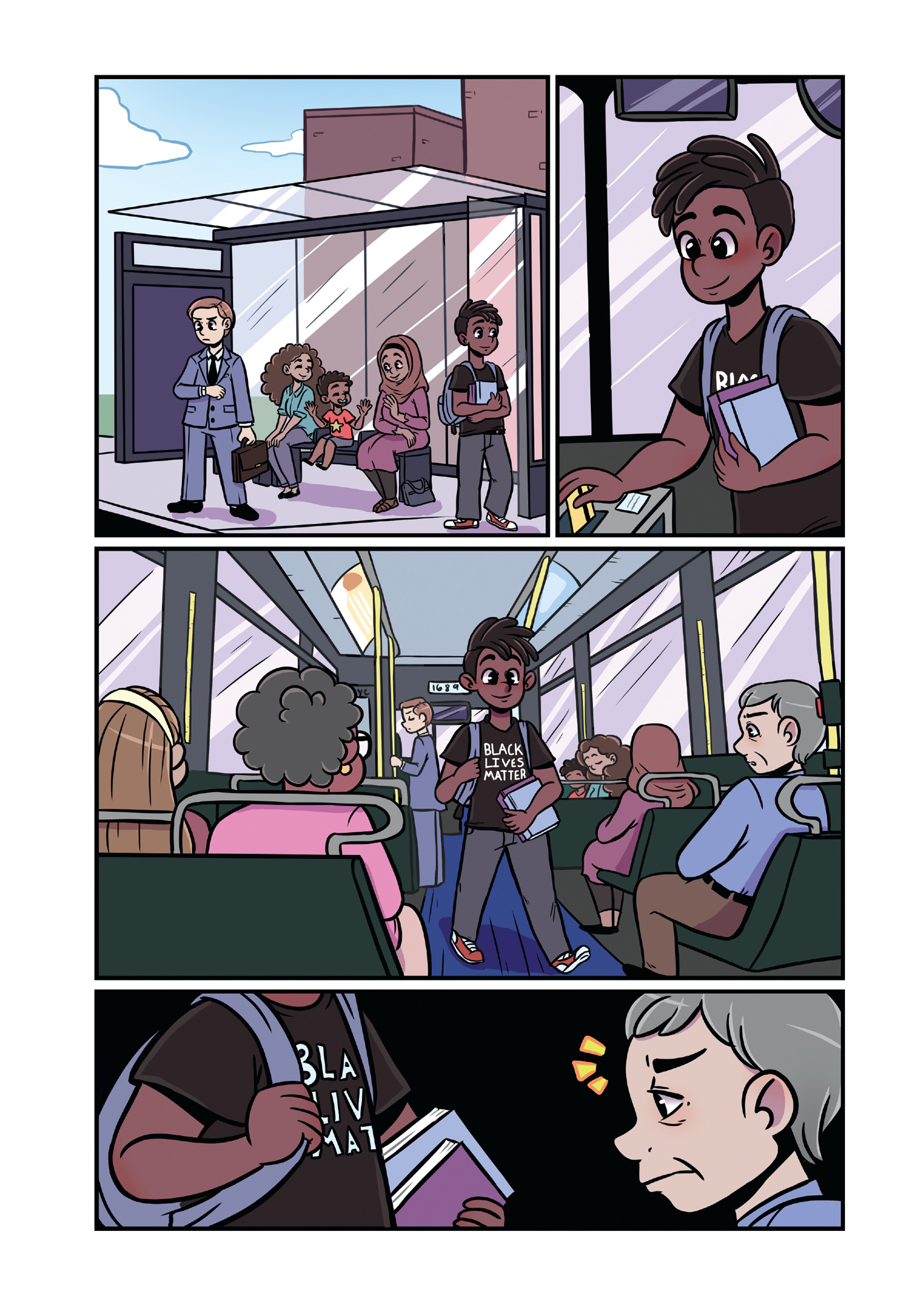 Read online History Comics comic -  Issue # Rosa Parks & Claudette Colvin - Civil Rights Heroes - 7