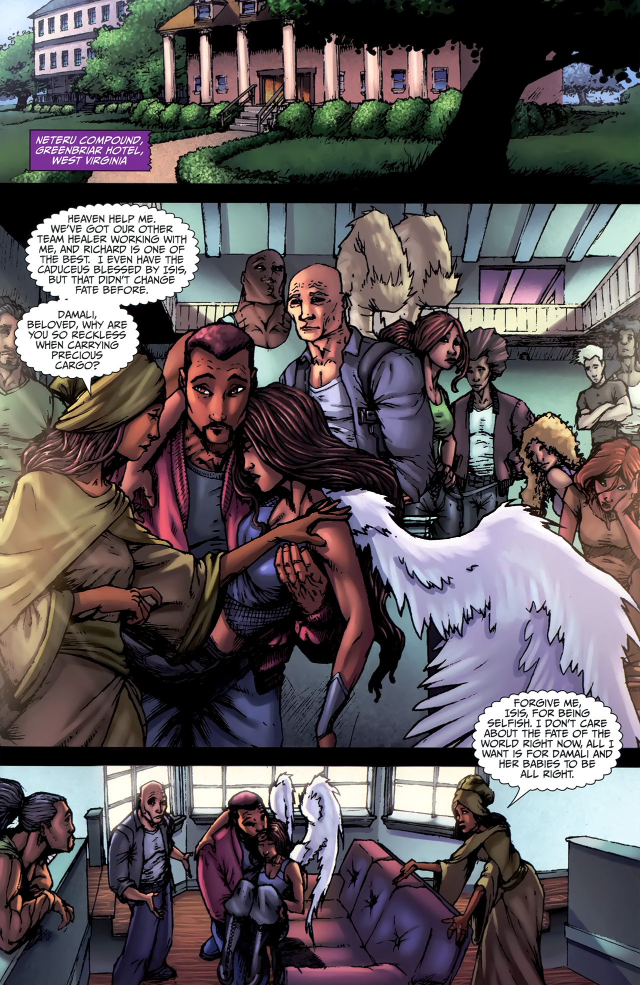 Read online L.A. Banks' Vampire Huntress: Dawn and Darkness comic -  Issue #2 - 19
