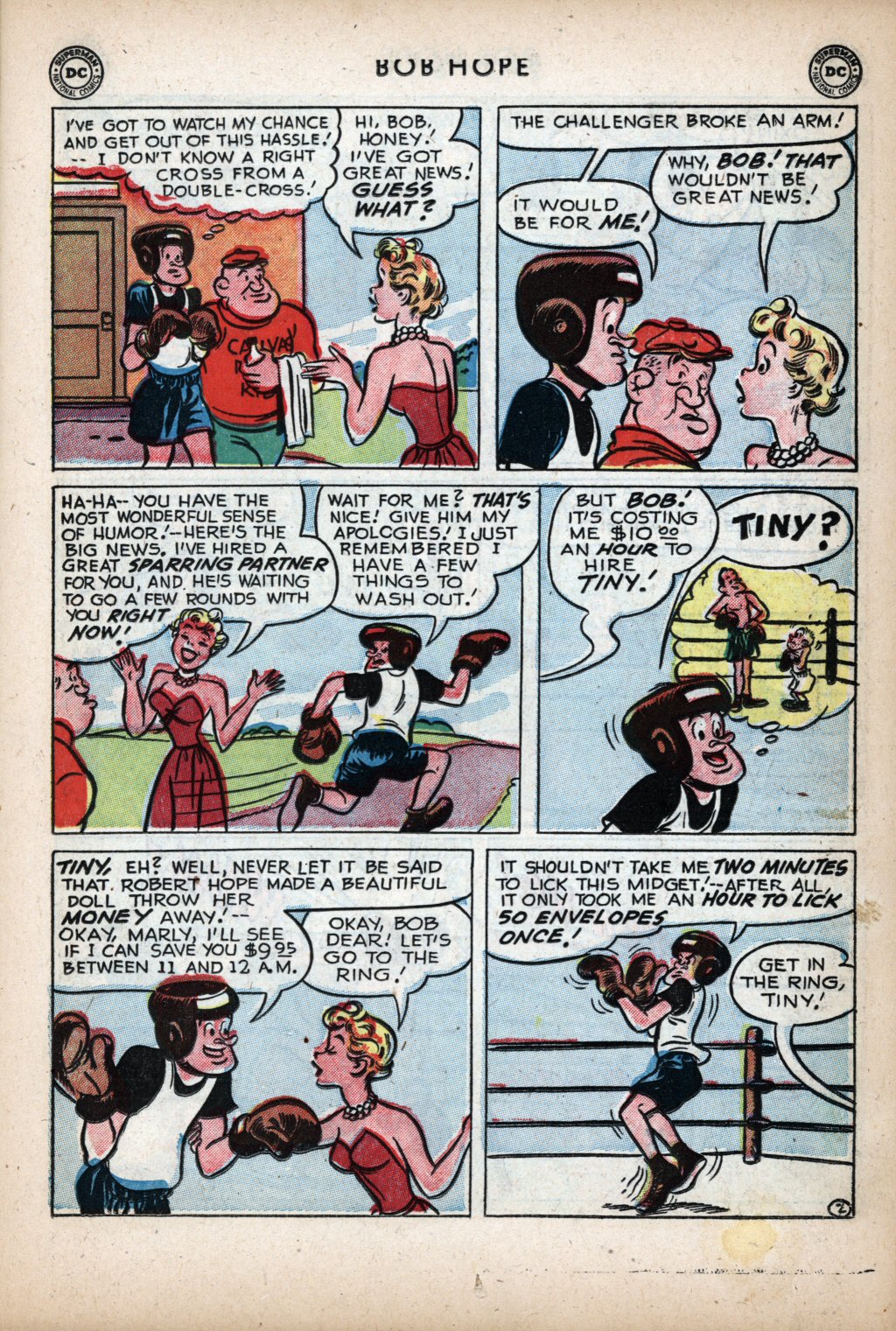 Read online The Adventures of Bob Hope comic -  Issue #12 - 15