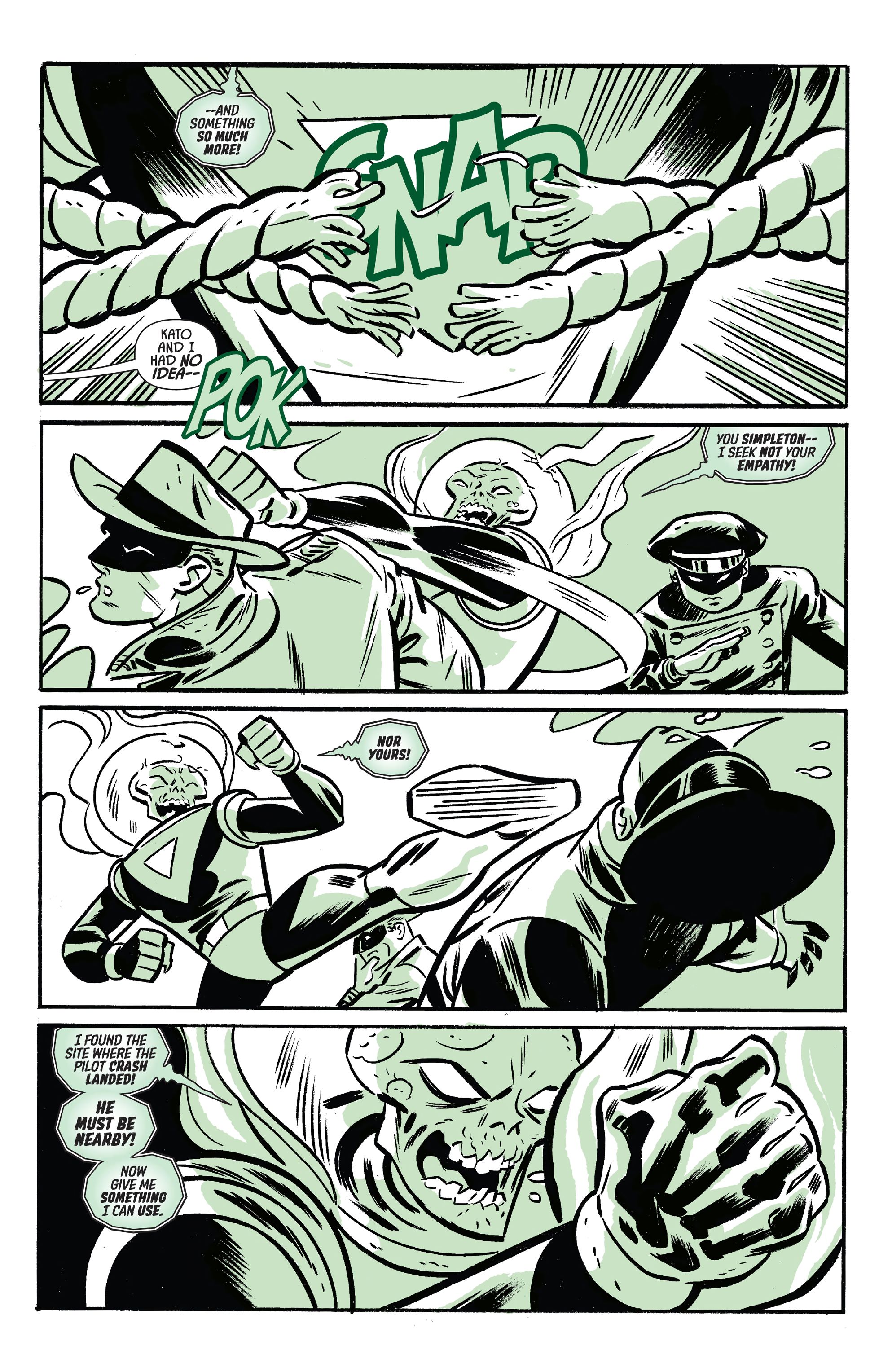 Read online The Green Hornet (2020) comic -  Issue # _Sky Lights Collection - 43