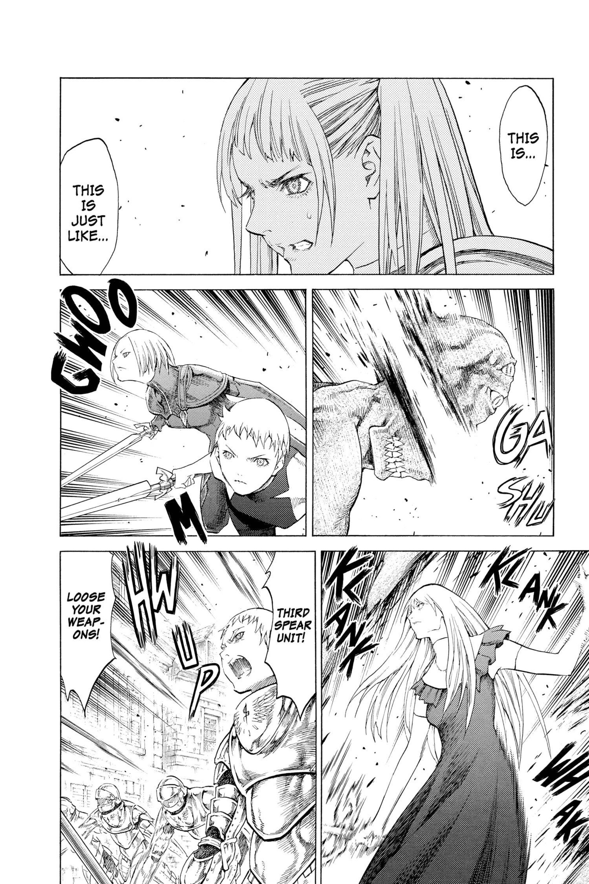Read online Claymore comic -  Issue #20 - 27