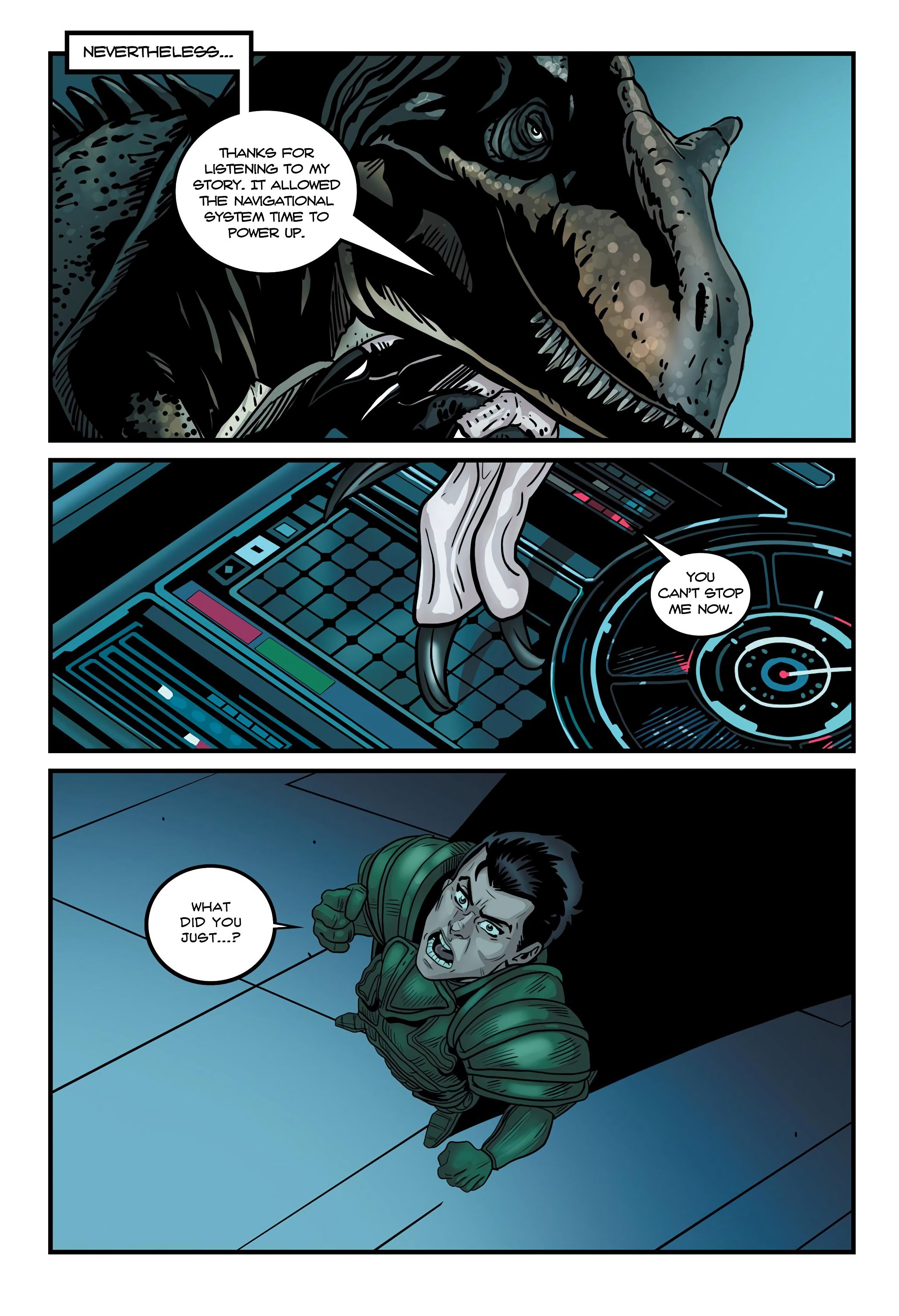 Read online Dinosaur Warrior comic -  Issue # TPB - 113