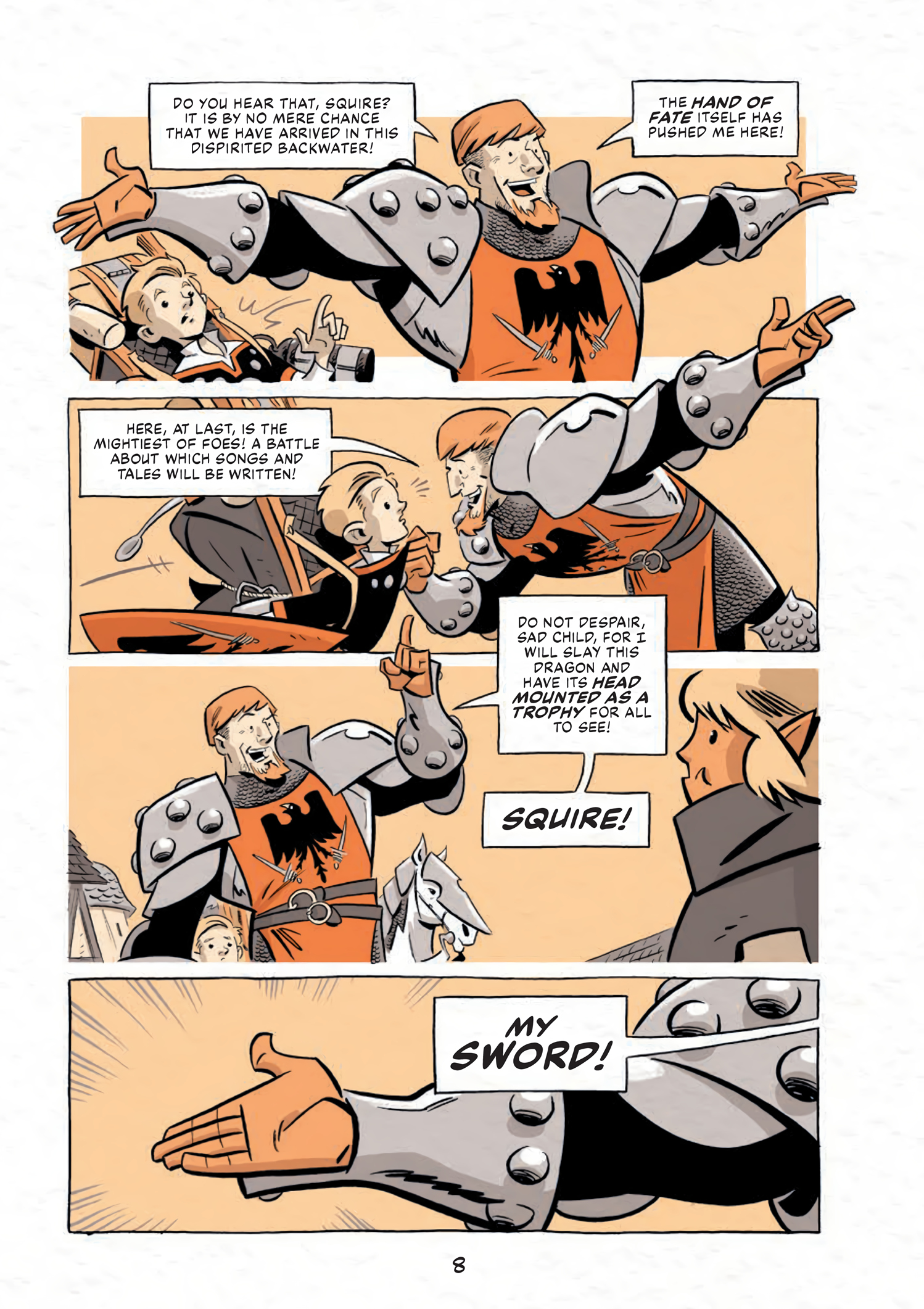 Read online Squire & Knight comic -  Issue # TPB (Part 1) - 12