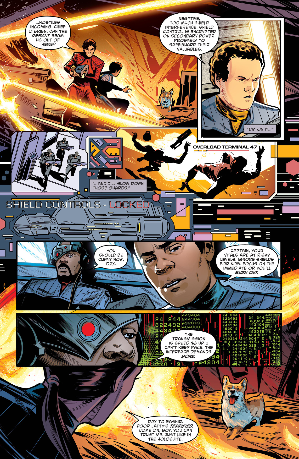 Read online Star Trek: Deep Space Nine - The Dog of War comic -  Issue #5 - 4