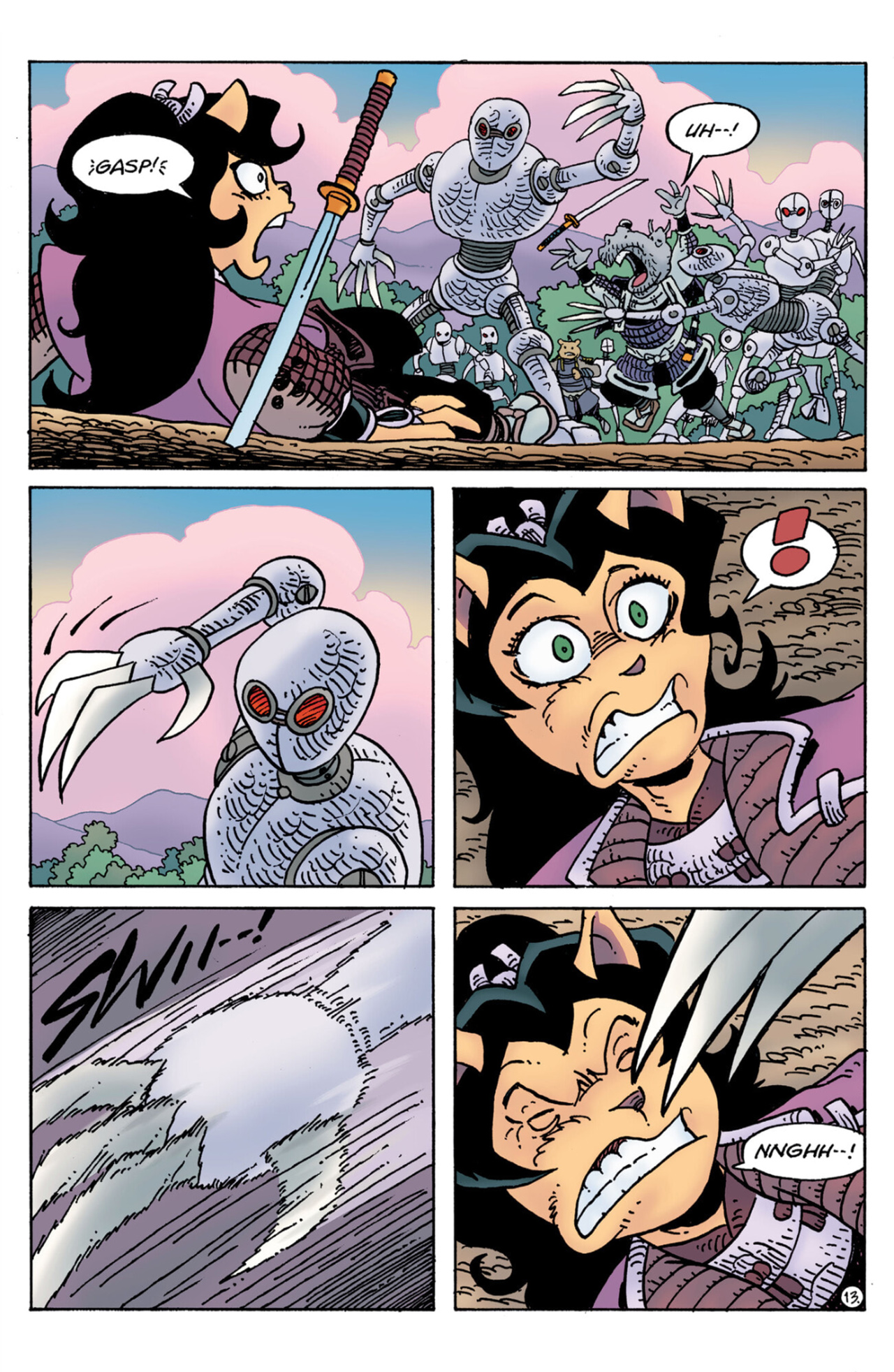 Read online Teenage Mutant Ninja Turtles/Usagi Yojimbo: WhereWhen comic -  Issue #5 - 15