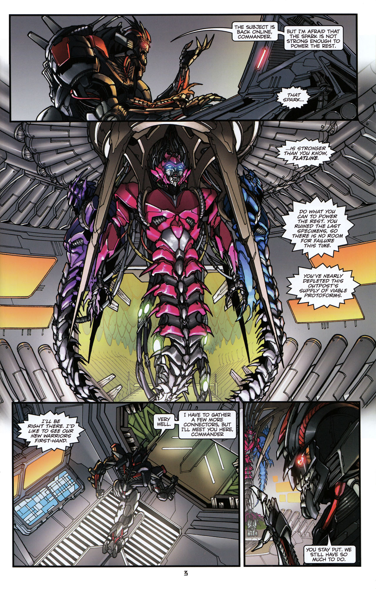 Read online Transformers: Tales of The Fallen comic -  Issue #6 - 5