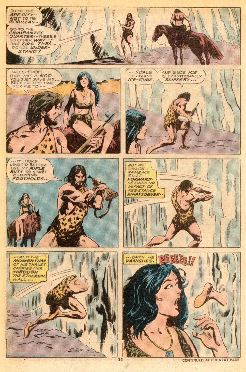 Read online Adventures on the Planet of the Apes comic -  Issue #7 - 8