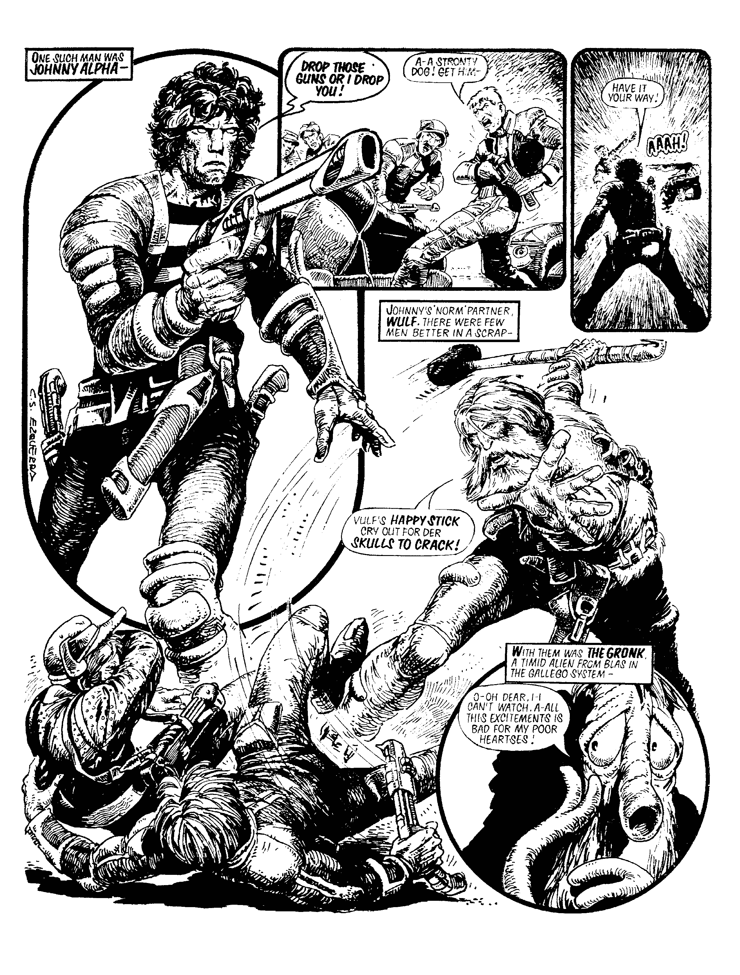 Read online Strontium Dog: Search and Destroy 2 comic -  Issue # TPB (Part 1) - 6