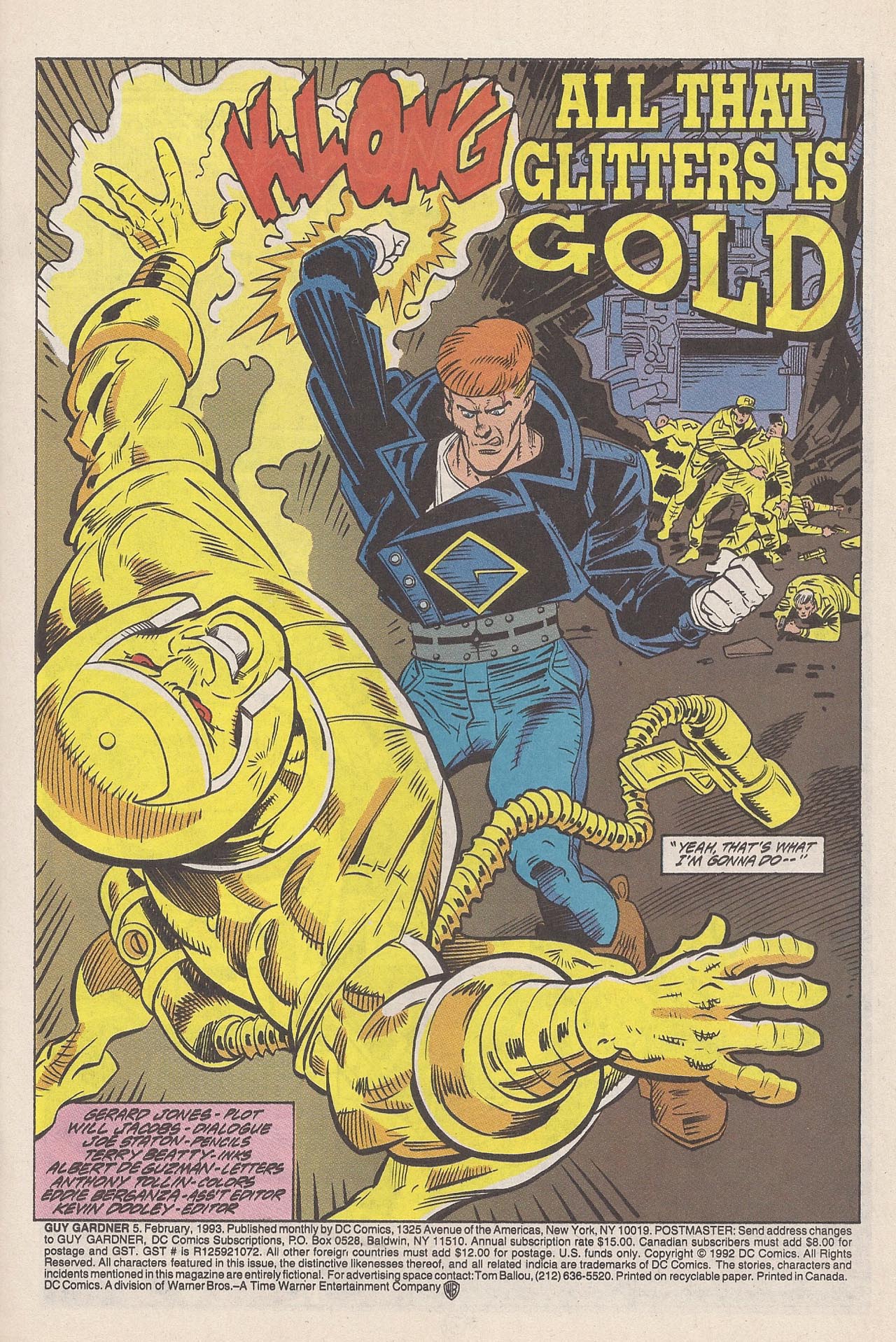 Read online Guy Gardner comic -  Issue #5 - 3