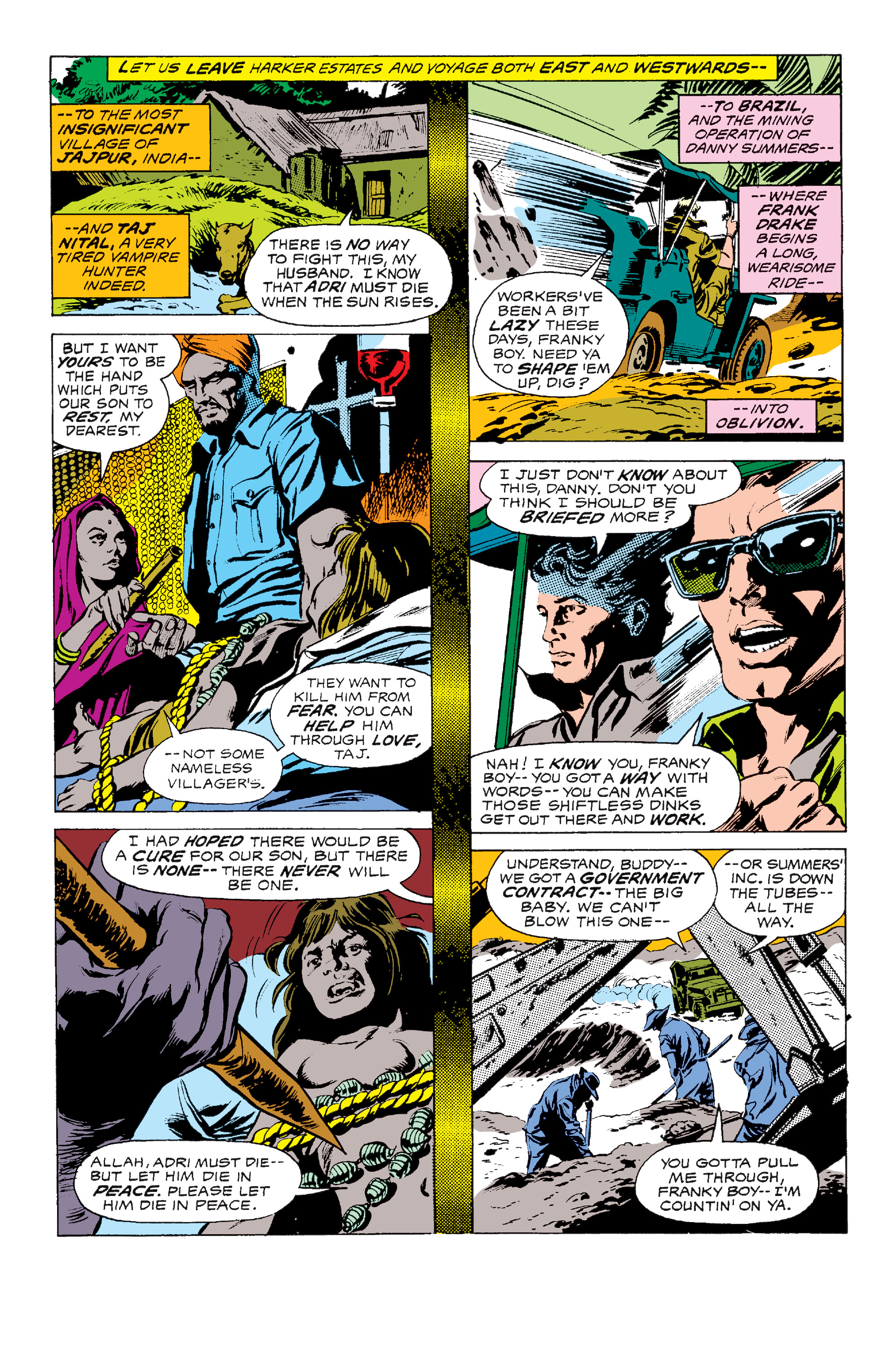 Read online Tomb of Dracula (1972) comic -  Issue # _The Complete Collection 3 (Part 2) - 49