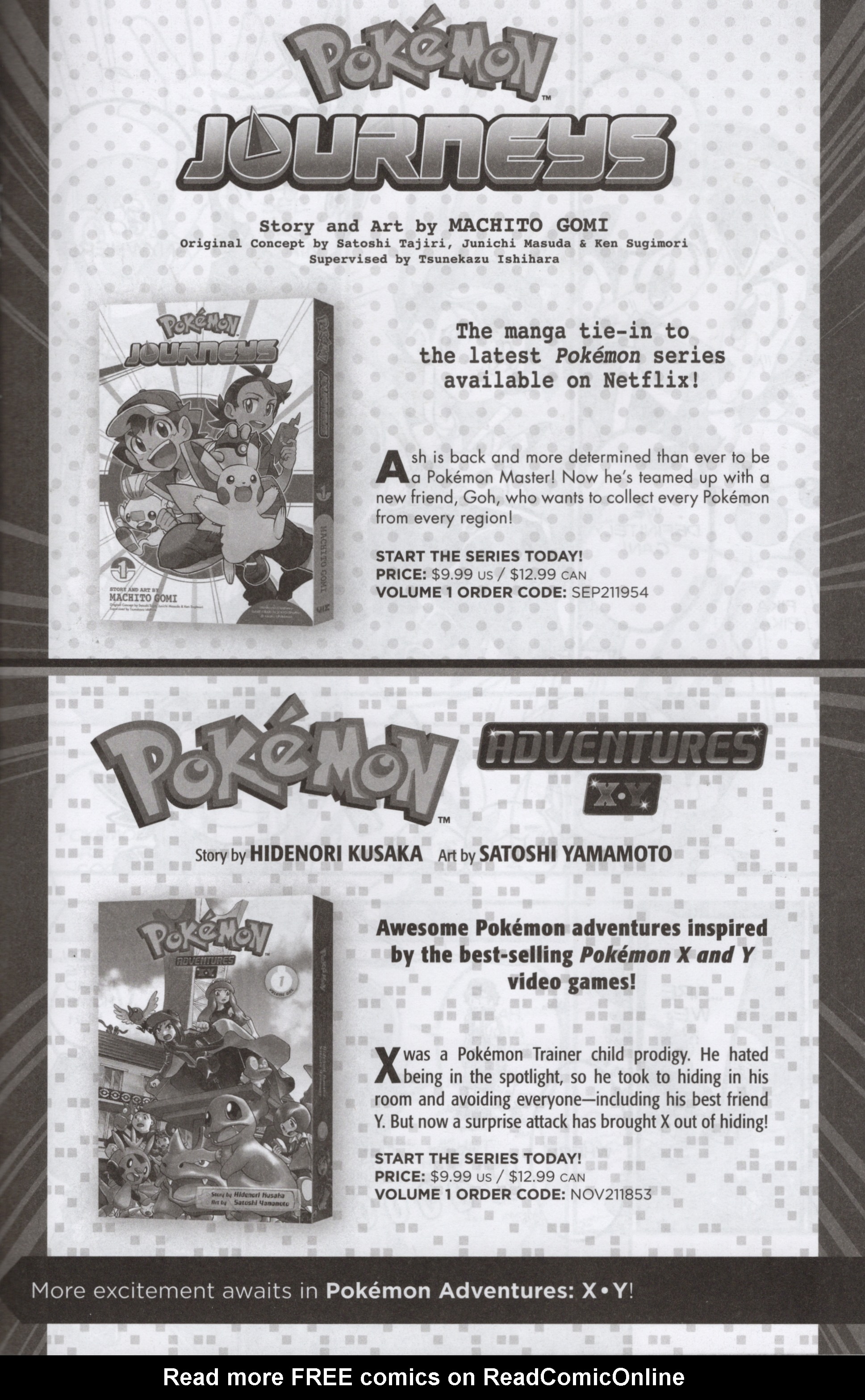 Read online Free Comic Book Day 2022 comic -  Issue # Viz Pokemon Journeys and X Y - 18
