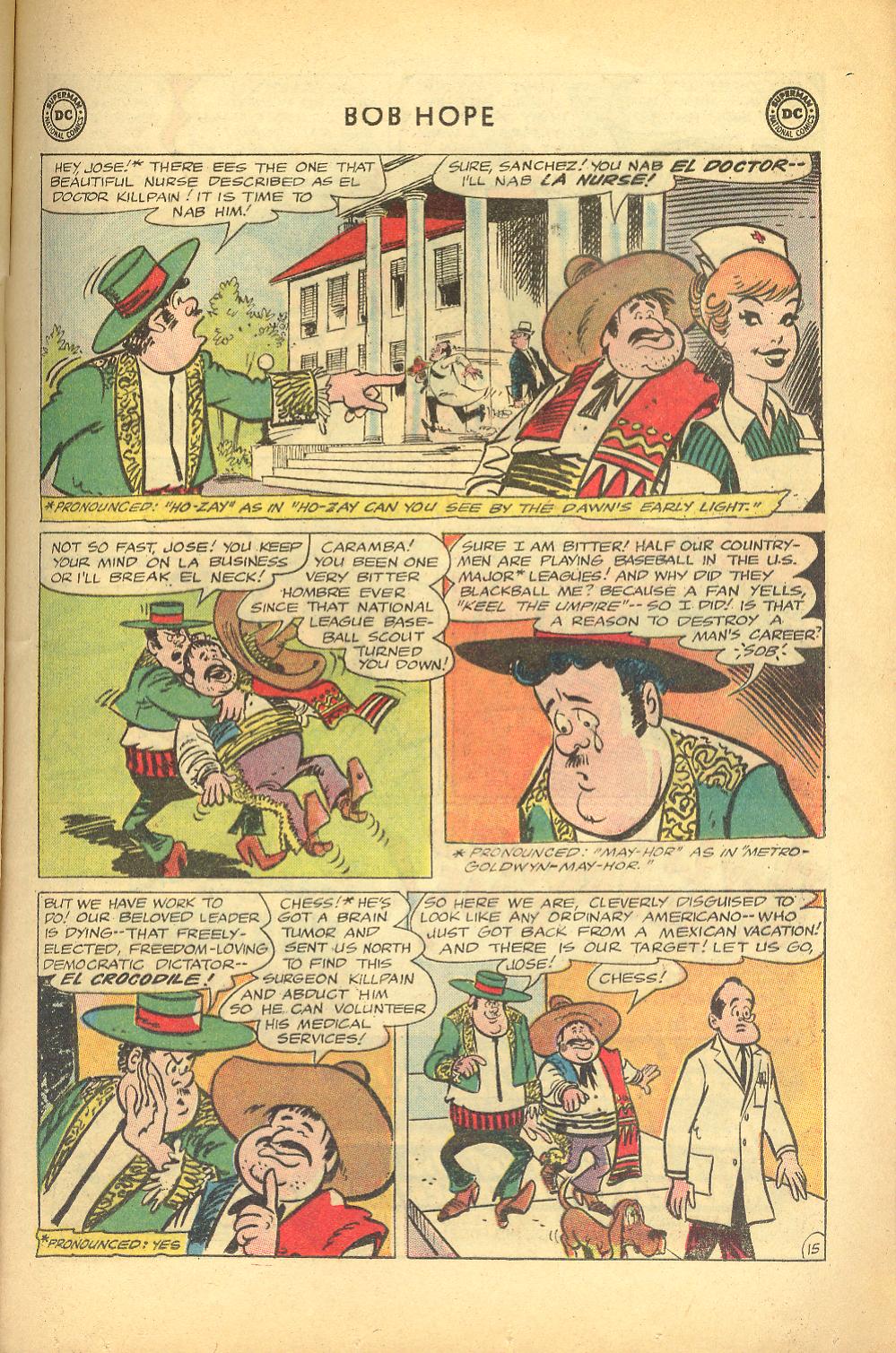 Read online The Adventures of Bob Hope comic -  Issue #91 - 21