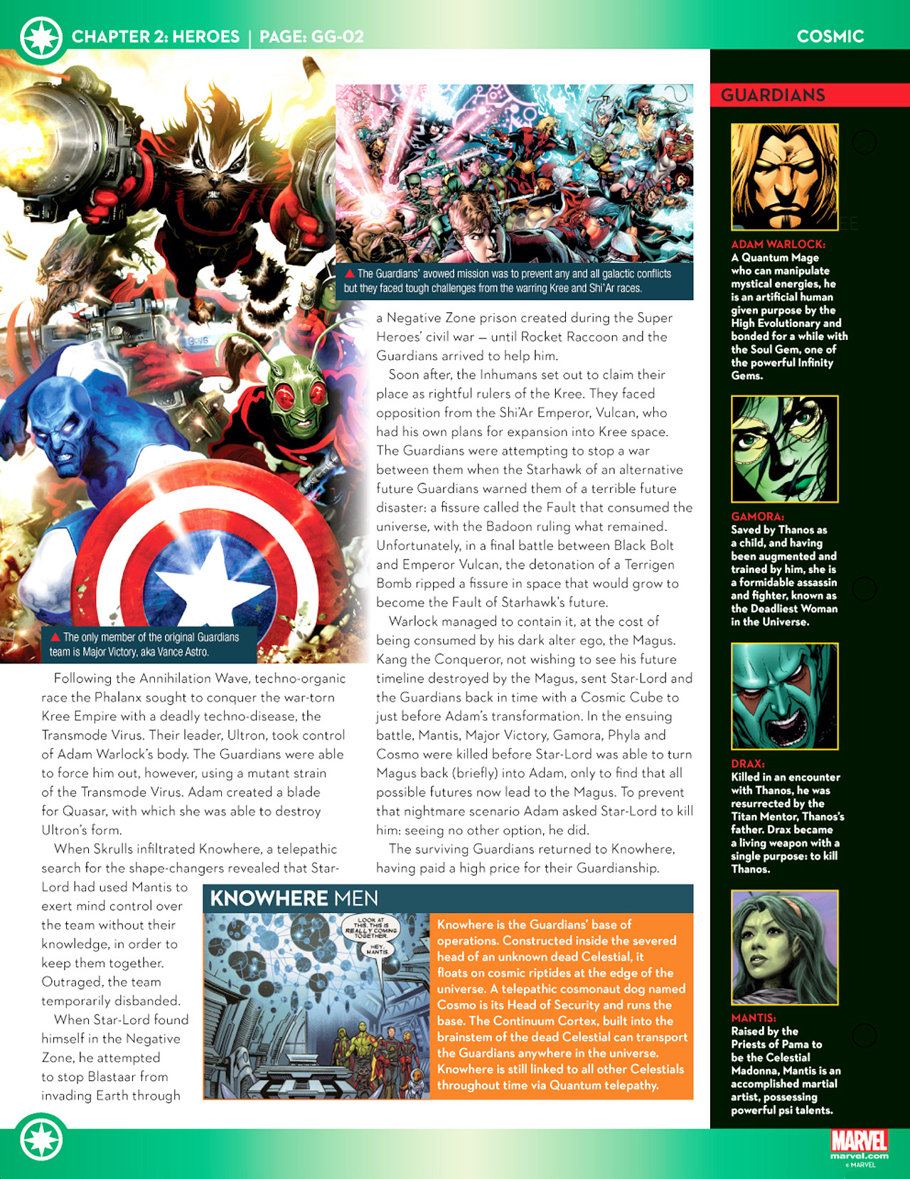 Read online Marvel Fact Files comic -  Issue #11 - 14