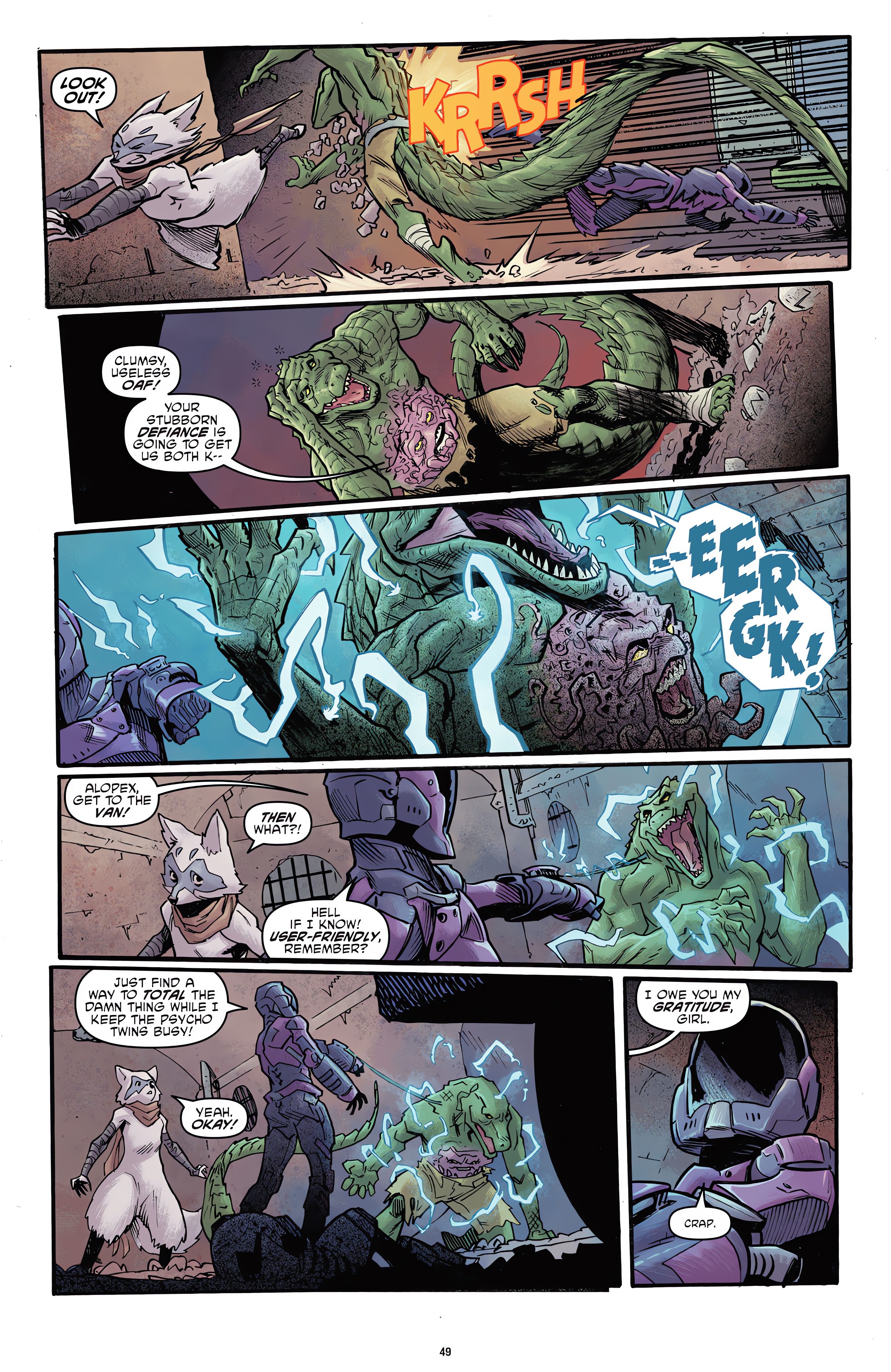 Read online Teenage Mutant Ninja Turtles: The IDW Collection comic -  Issue # TPB 14 (Part 1) - 49