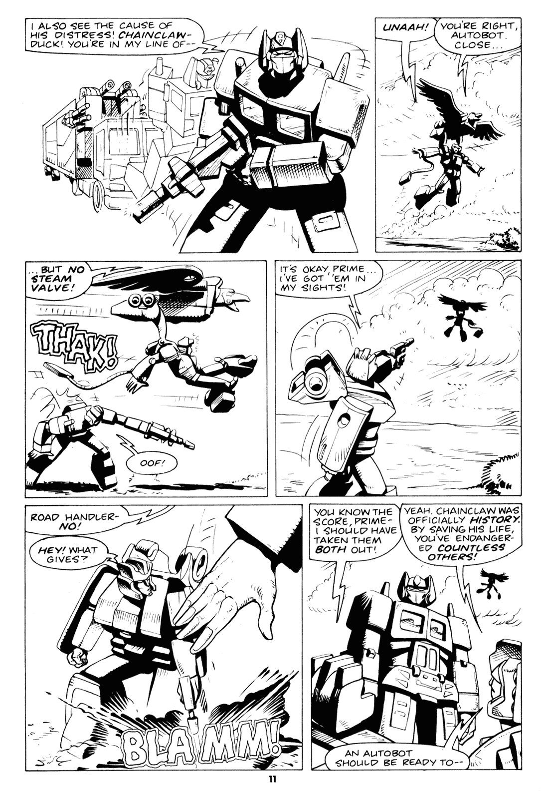 Read online The Transformers (UK) comic -  Issue #228 - 7