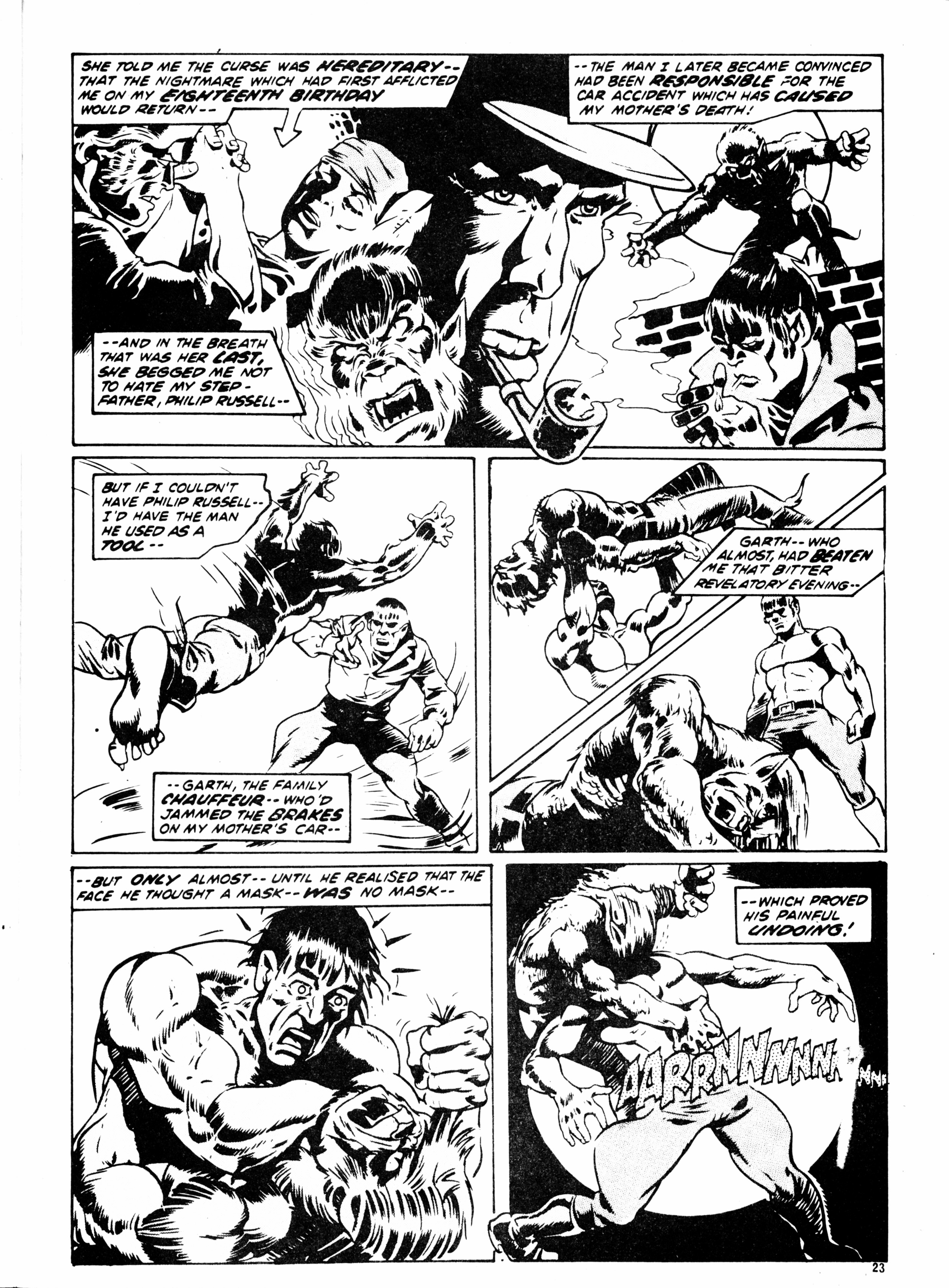 Read online Dracula Lives (1974) comic -  Issue #12 - 23