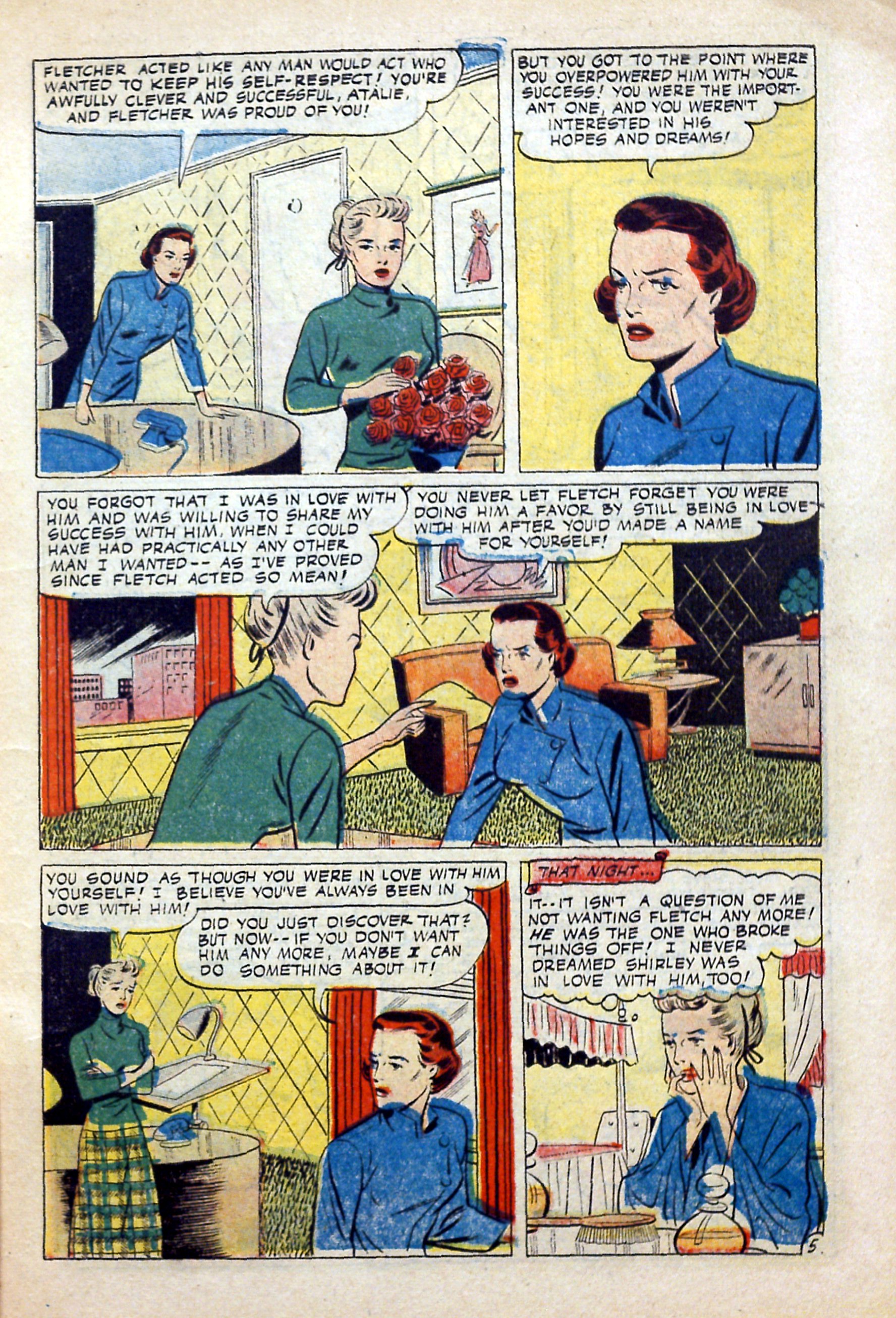 Read online Glamorous Romances comic -  Issue #87 - 7