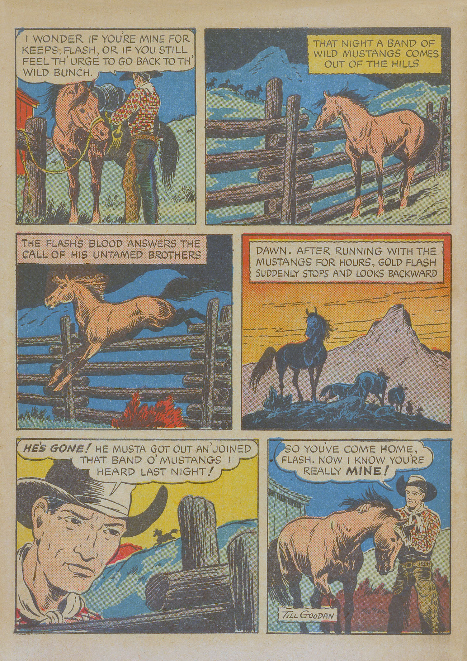 Read online Gene Autry Comics comic -  Issue #10 - 66