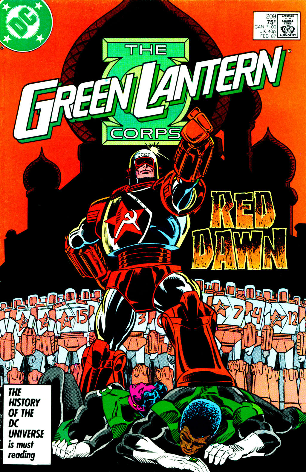 Read online The Green Lantern Corps comic -  Issue #209 - 1