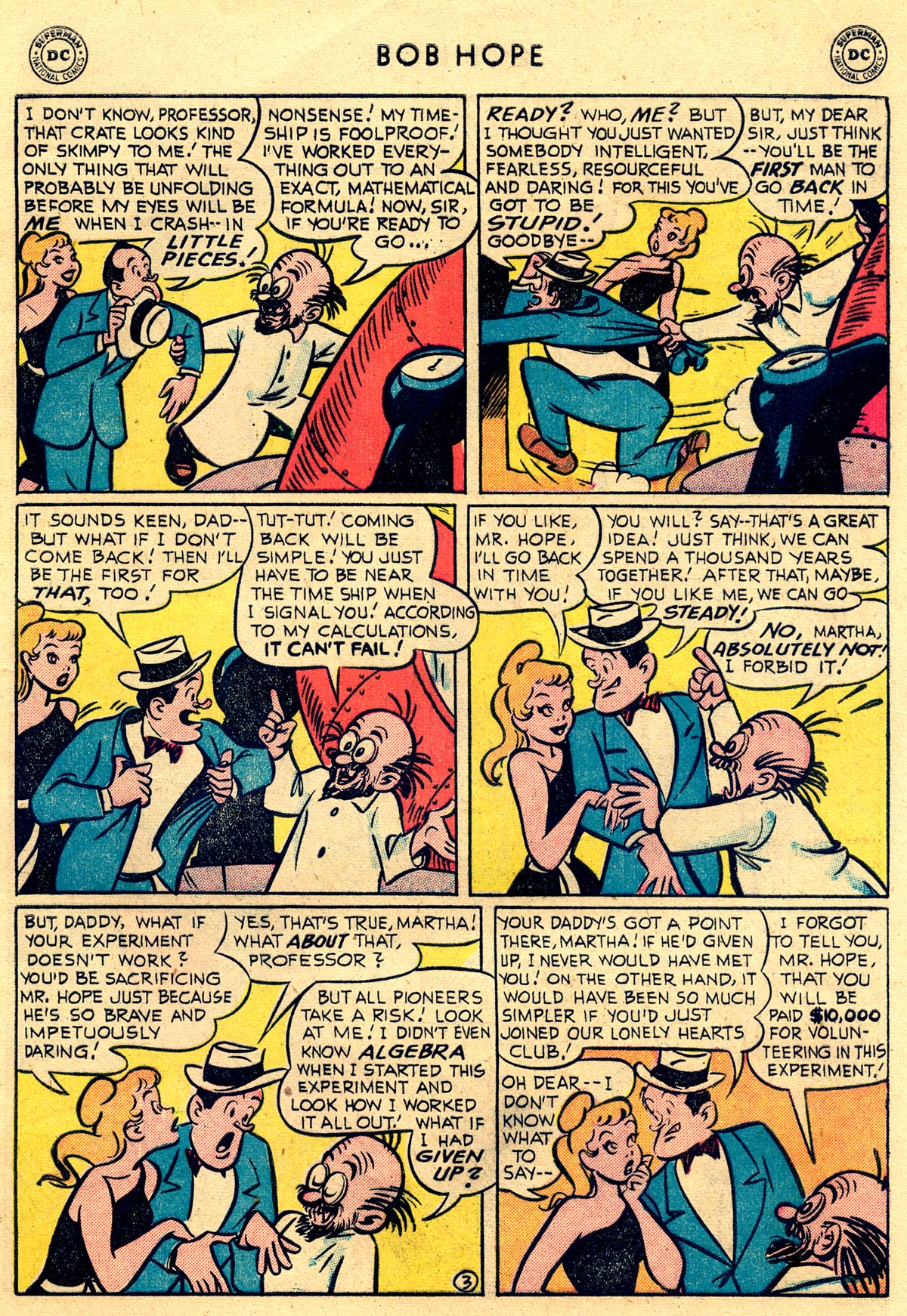 Read online The Adventures of Bob Hope comic -  Issue #37 - 5