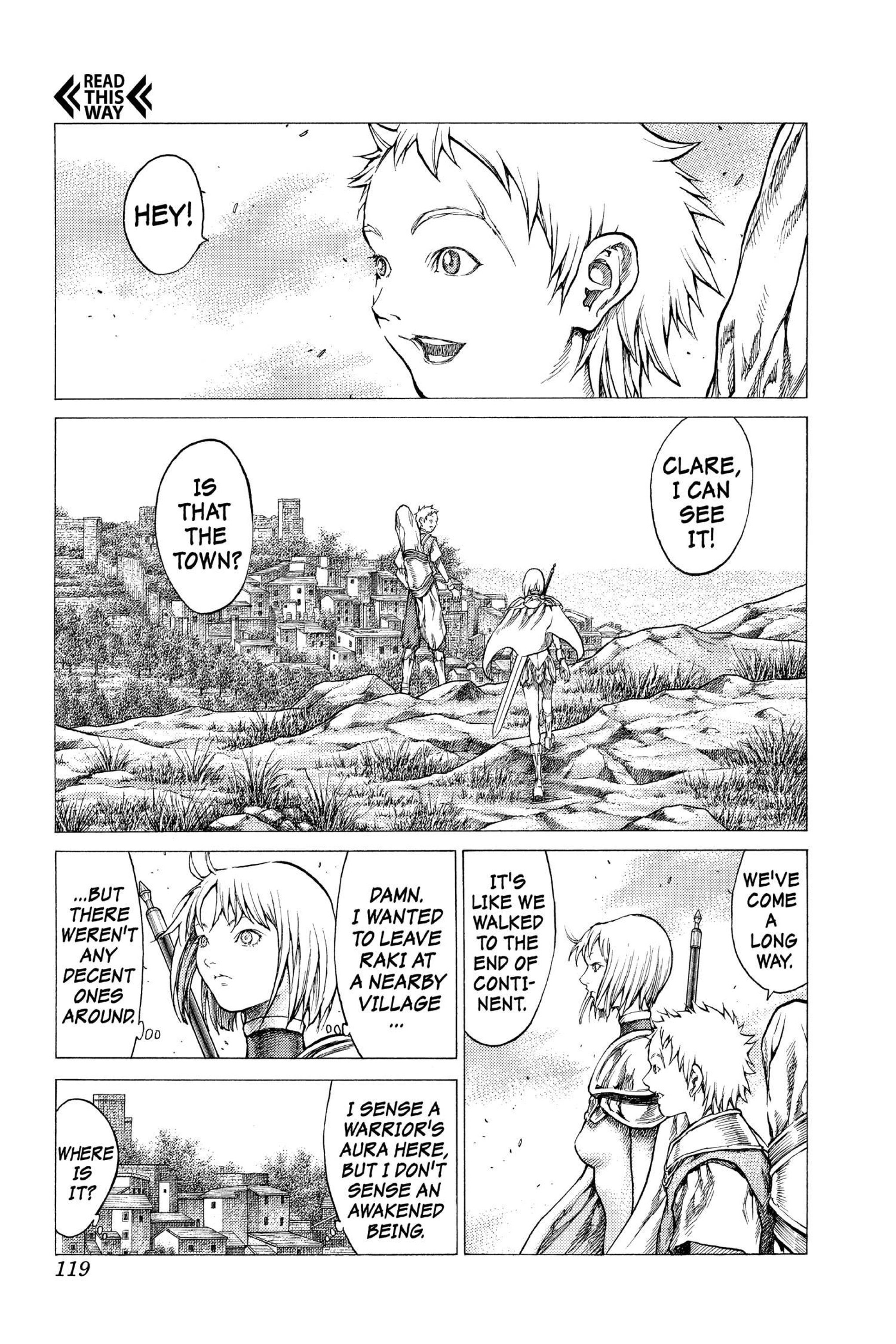 Read online Claymore comic -  Issue #6 - 113