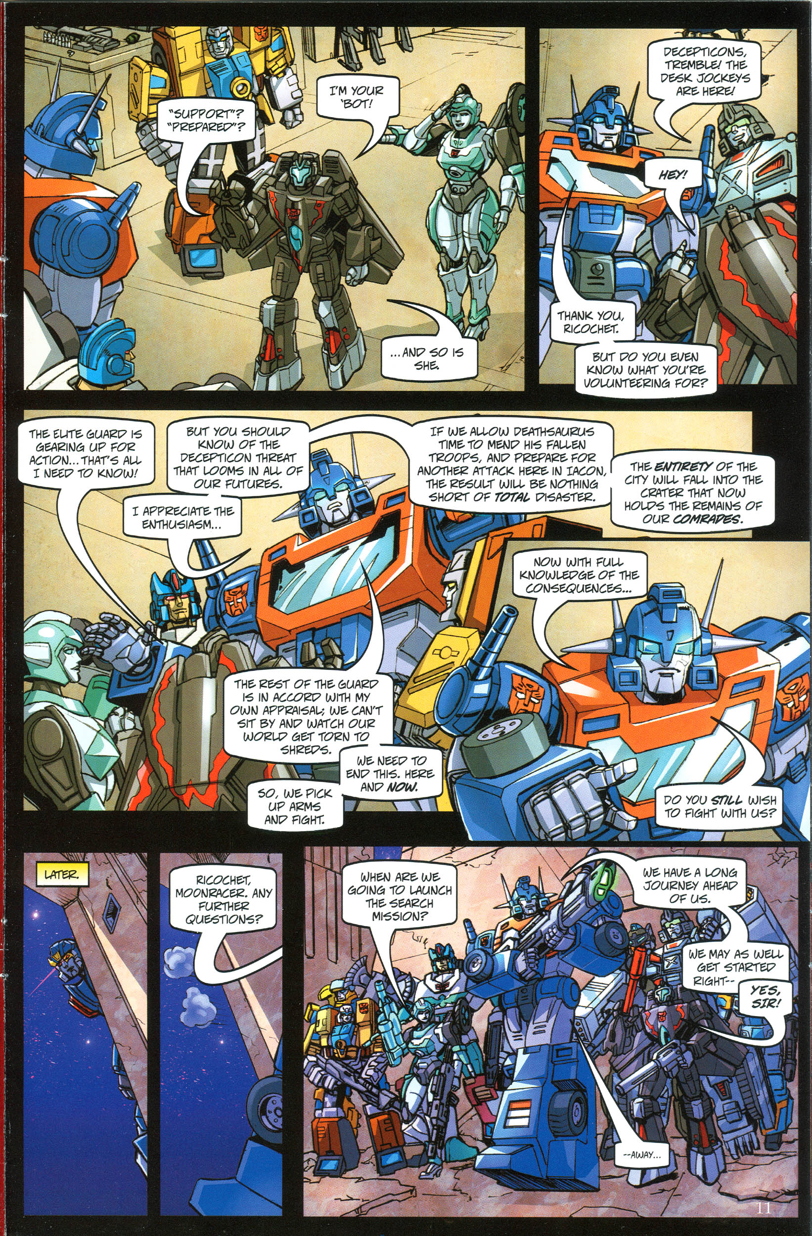 Read online Transformers: Collectors' Club comic -  Issue #38 - 11