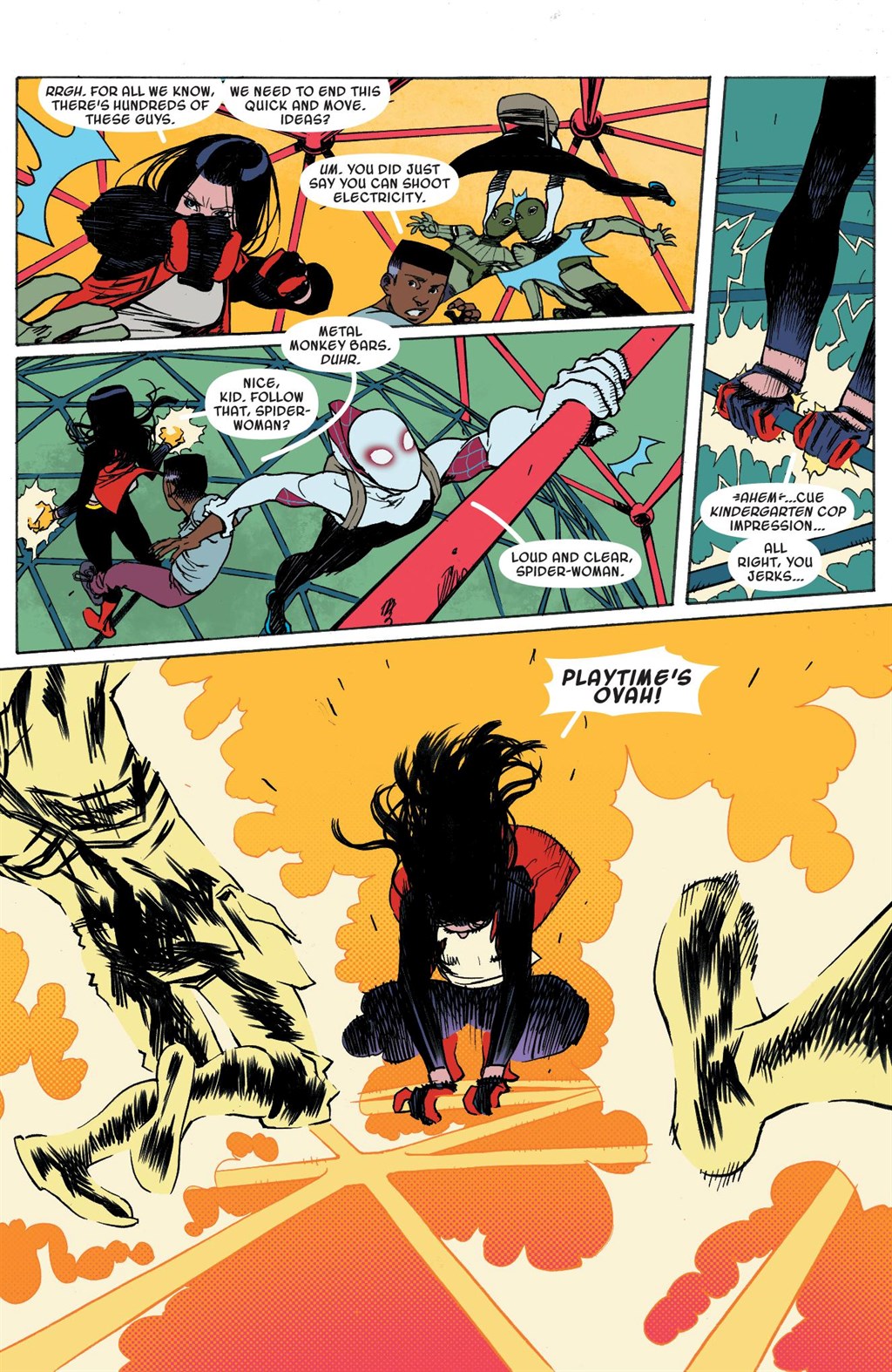 Read online Spider-Gwen: Ghost-Spider Modern Era Epic Collection: Edge of Spider-Verse comic -  Issue # TPB (Part 3) - 100