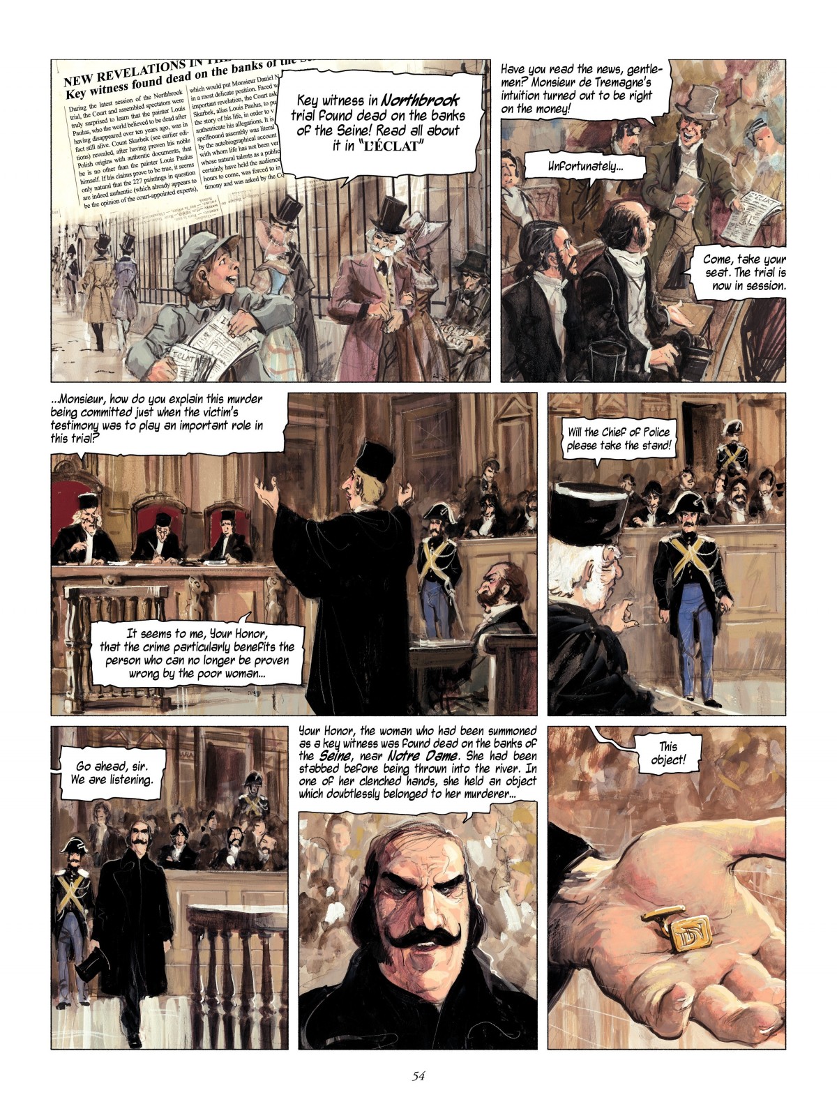 Read online The Revenge of Count Skarbek comic -  Issue #1 - 54