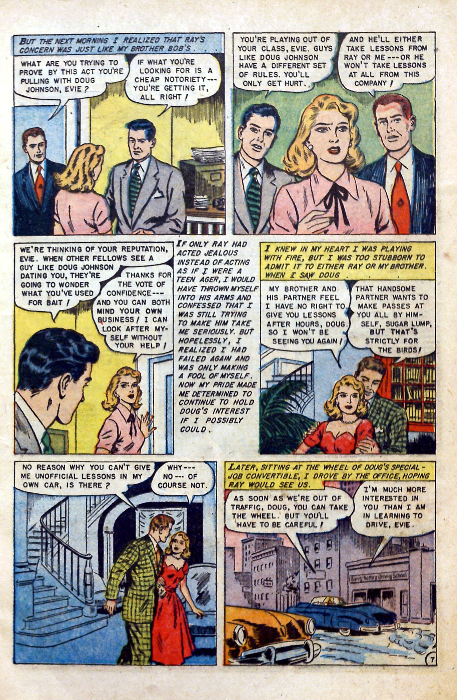 Read online Glamorous Romances comic -  Issue #69 - 17