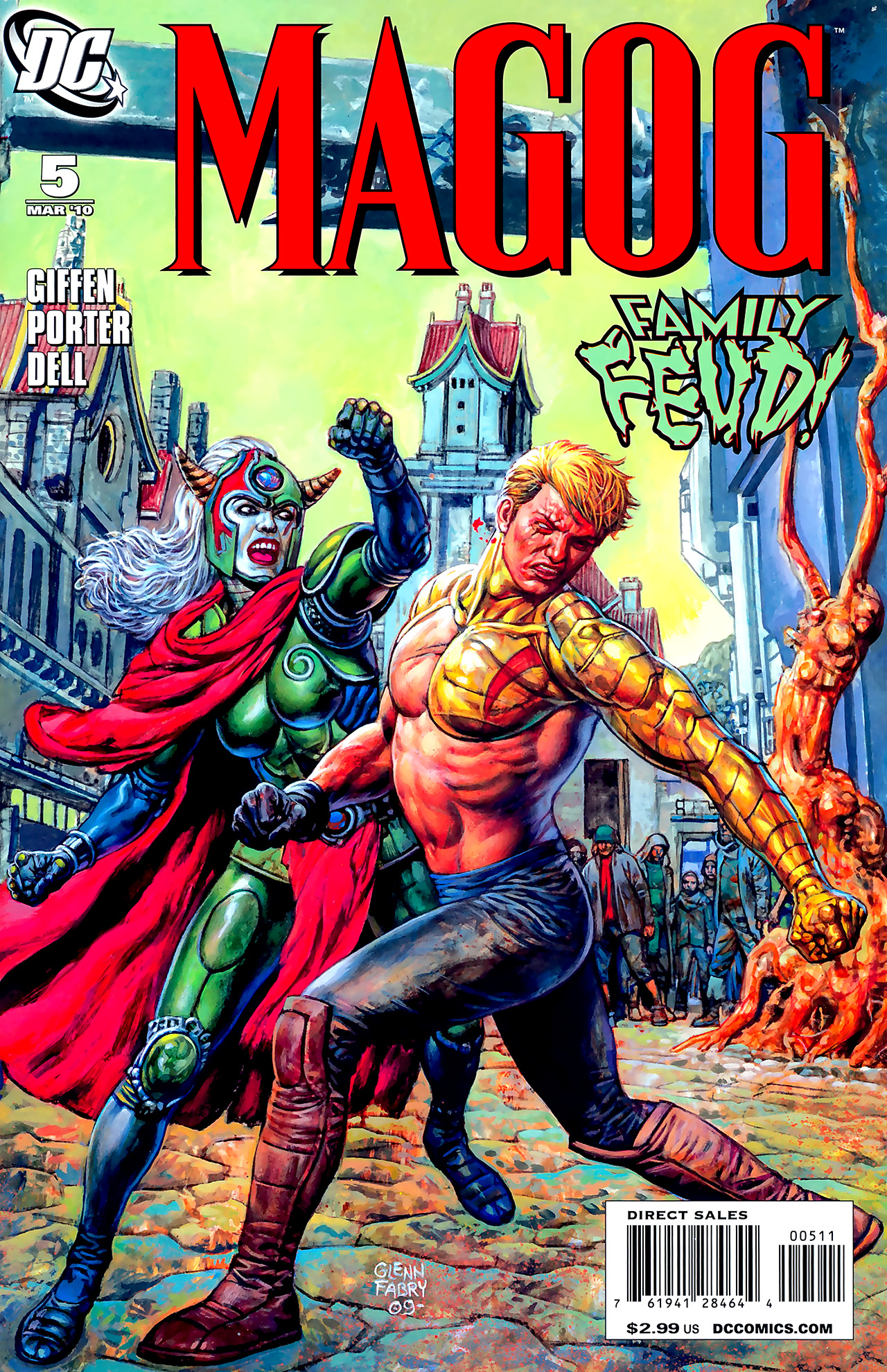 Read online Magog comic -  Issue #5 - 1
