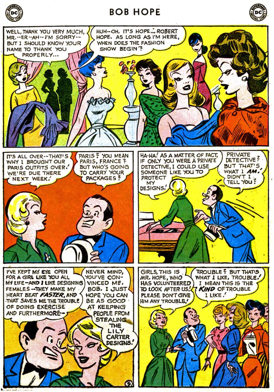 Read online The Adventures of Bob Hope comic -  Issue #66 - 7