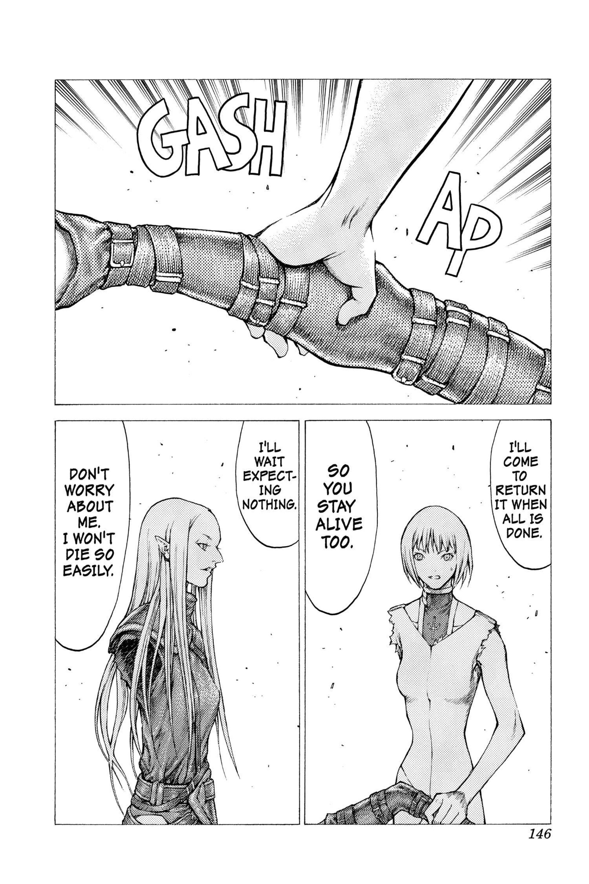 Read online Claymore comic -  Issue #7 - 136