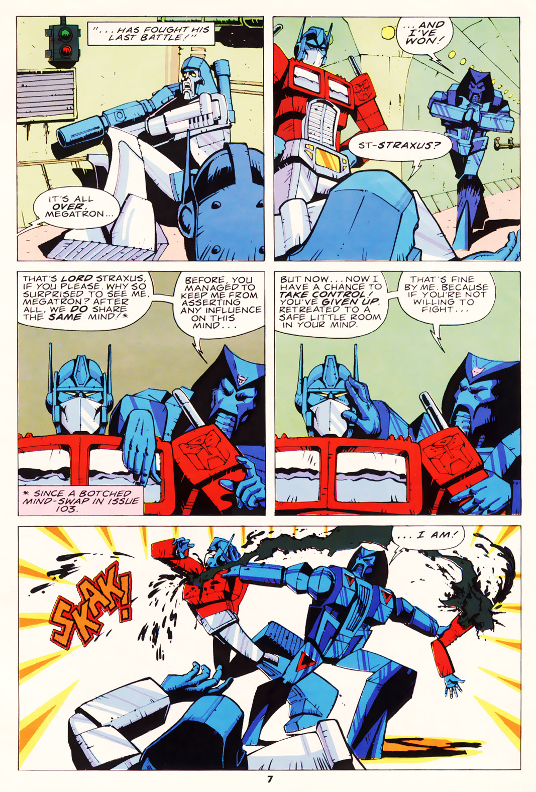 Read online The Transformers (UK) comic -  Issue #161 - 7