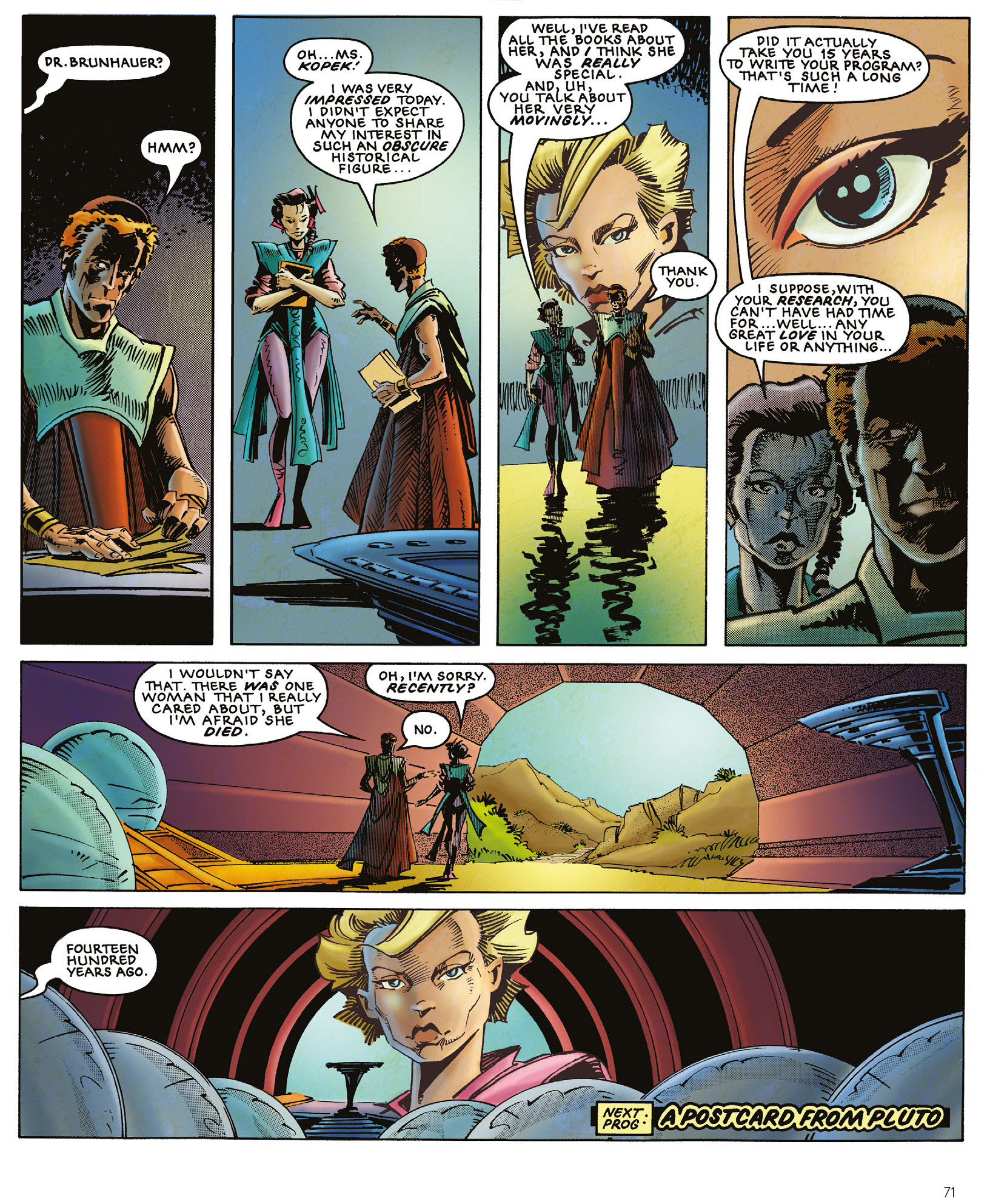 Read online The Ballad of Halo Jones: Full Colour Omnibus Edition comic -  Issue # TPB (Part 1) - 73