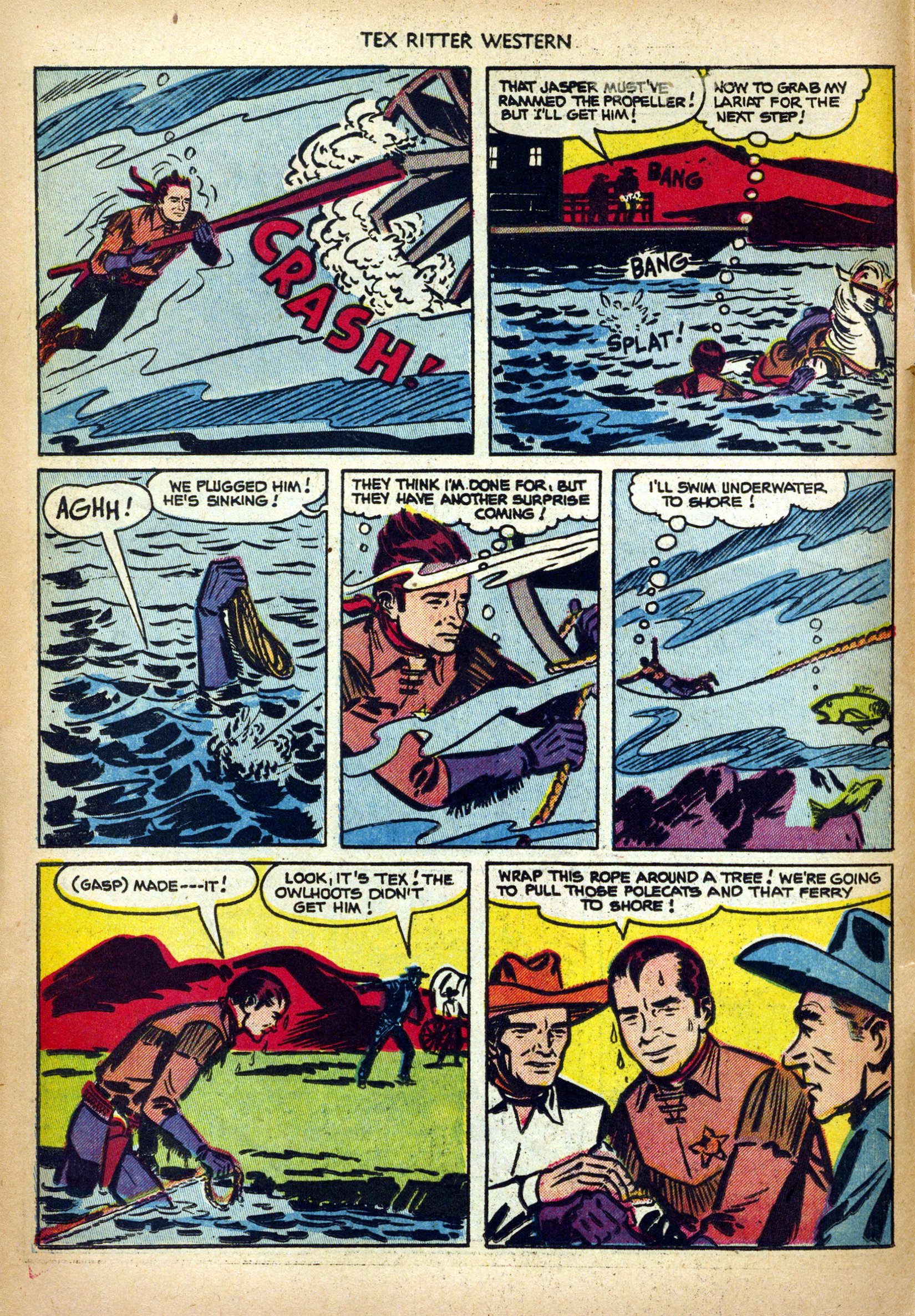 Read online Tex Ritter Western comic -  Issue #11 - 8