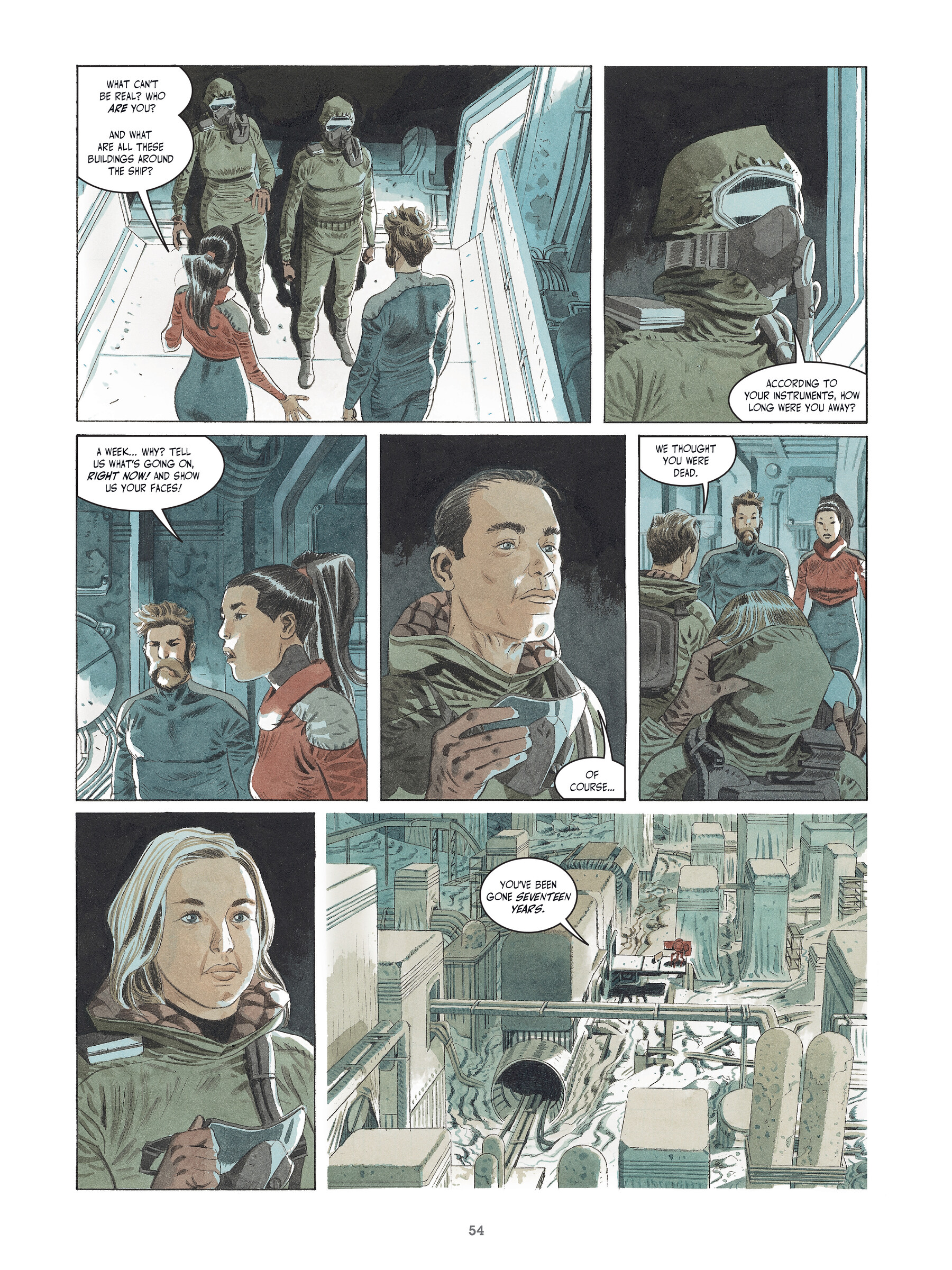 Read online Project ARKA: Into the Dark Unknown comic -  Issue # TPB - 55