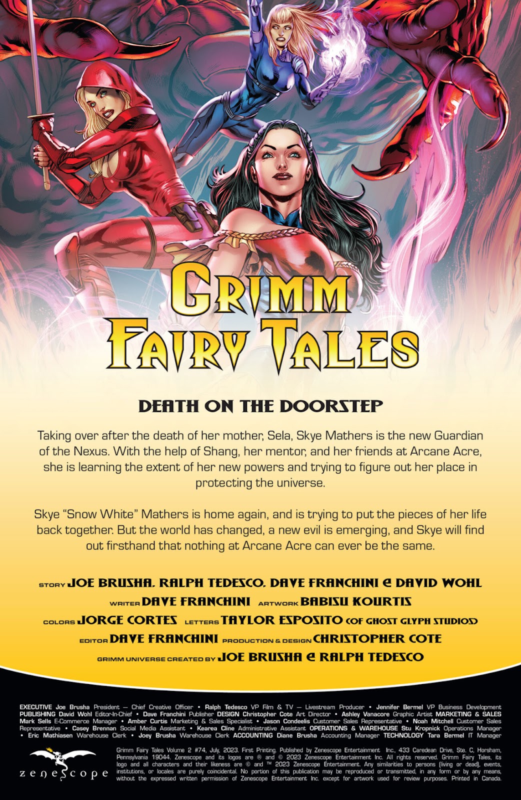 Grimm Fairy Tales (2016) issue 74 - Page 2