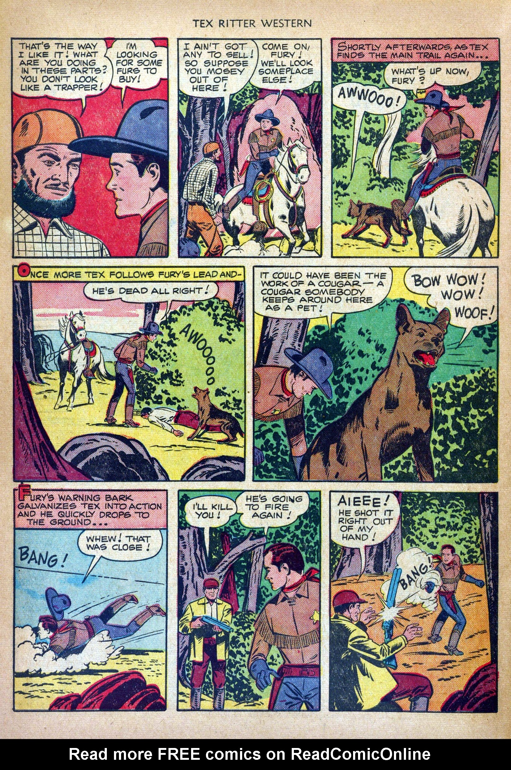 Read online Tex Ritter Western comic -  Issue #4 - 30