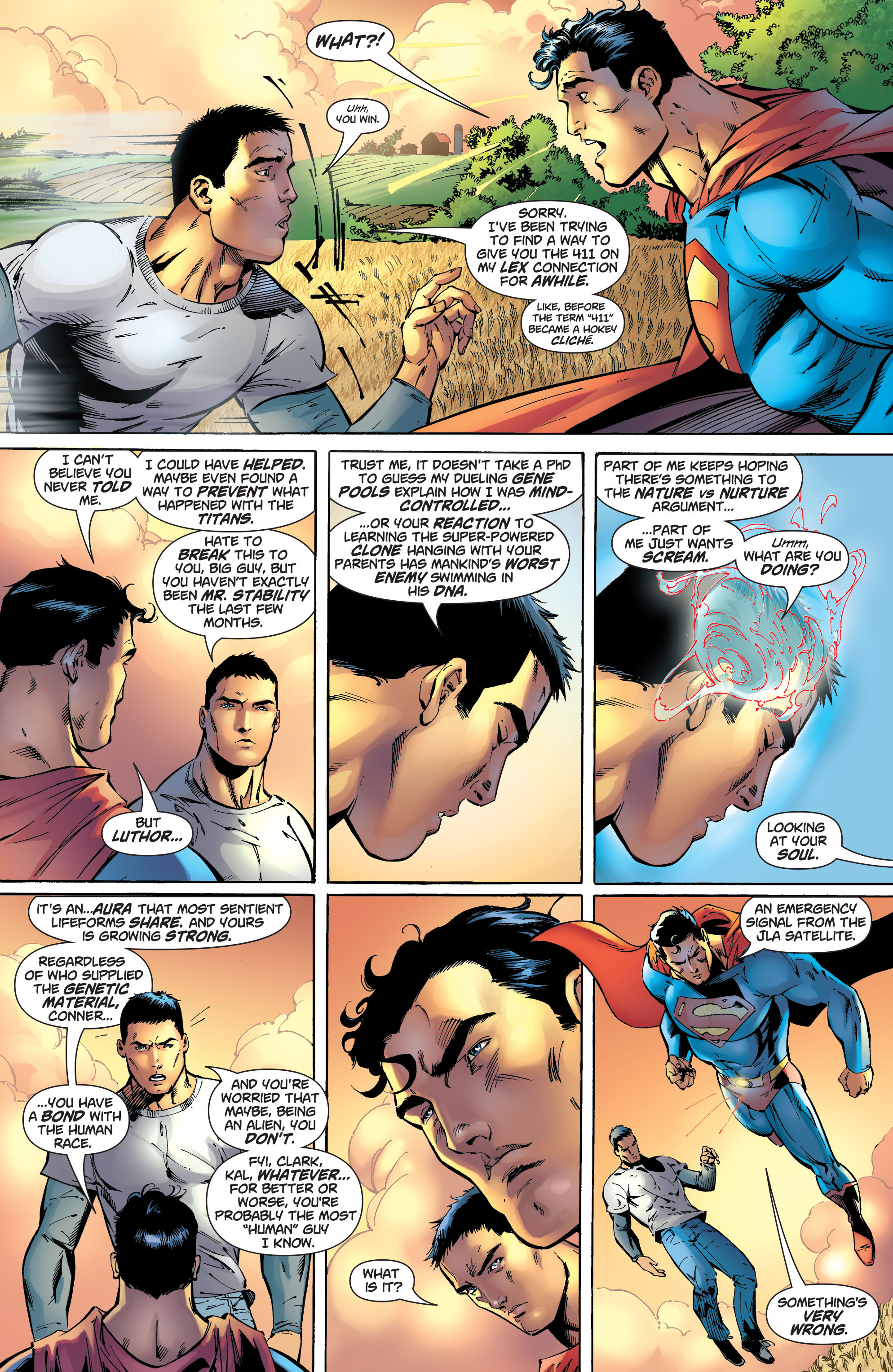 Read online Superman: Sacrifice comic -  Issue # TPB - 175