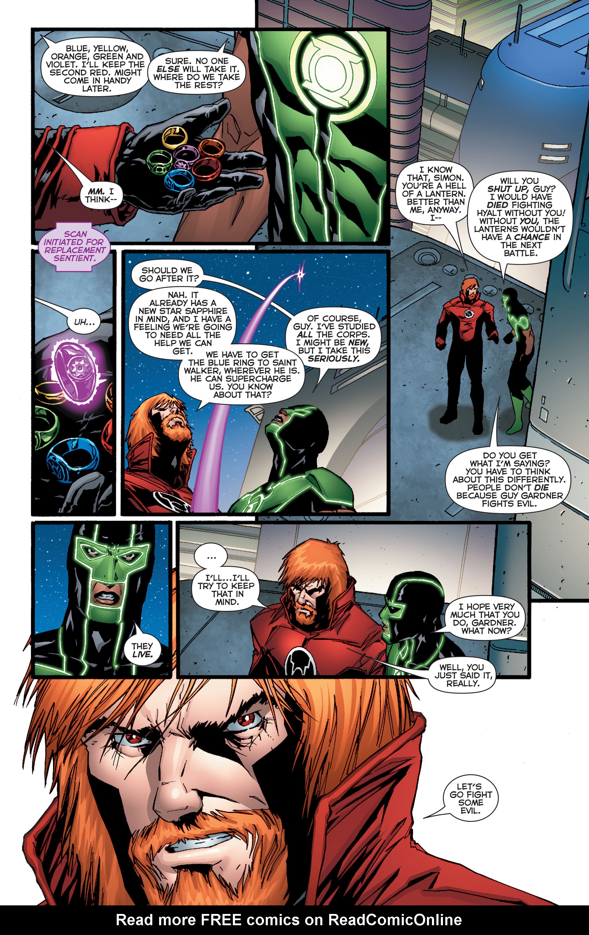 Read online Red Lanterns comic -  Issue #37 - 19