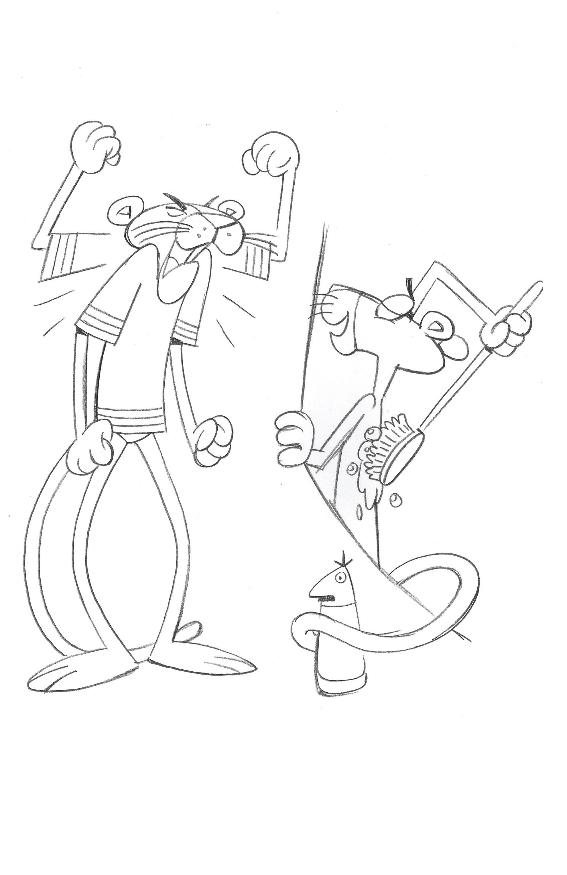 Read online The Pink Panther: Snow Day comic -  Issue # Full - 33