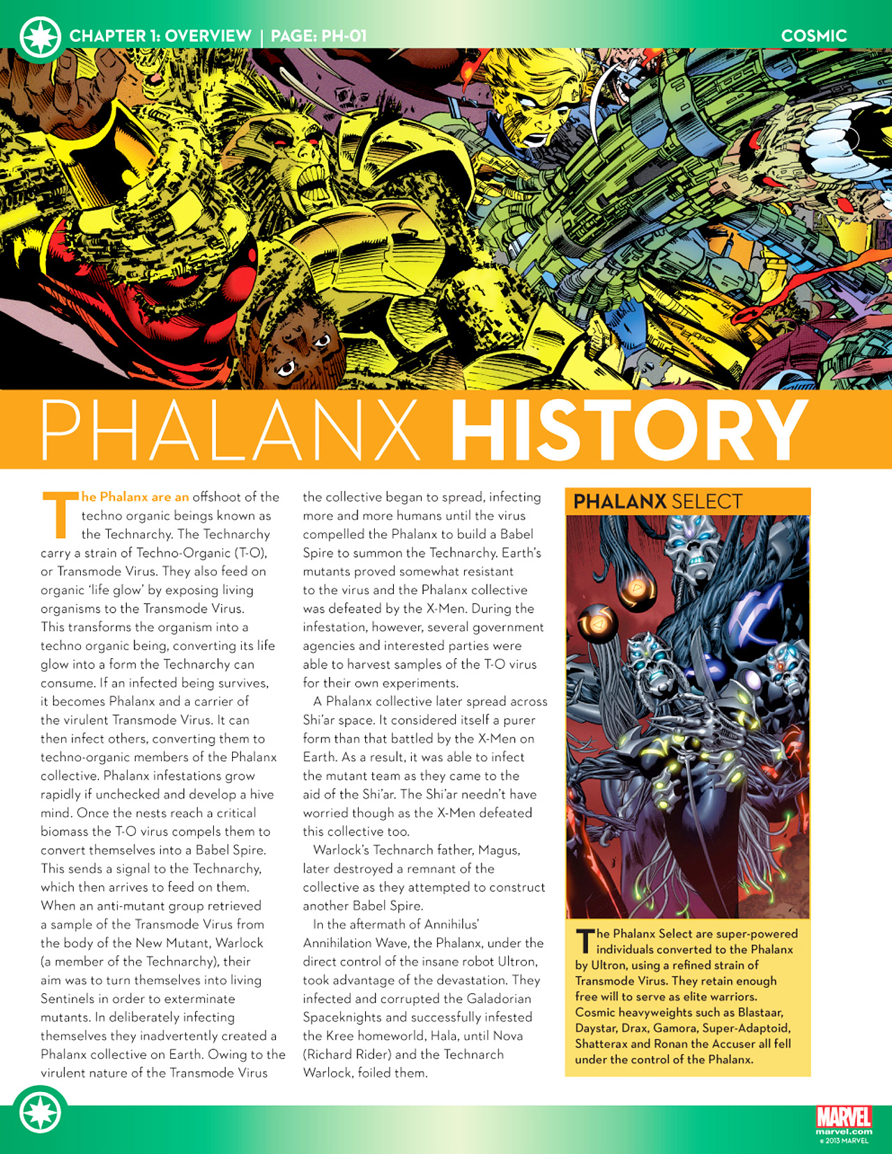 Read online Marvel Fact Files comic -  Issue #19 - 13