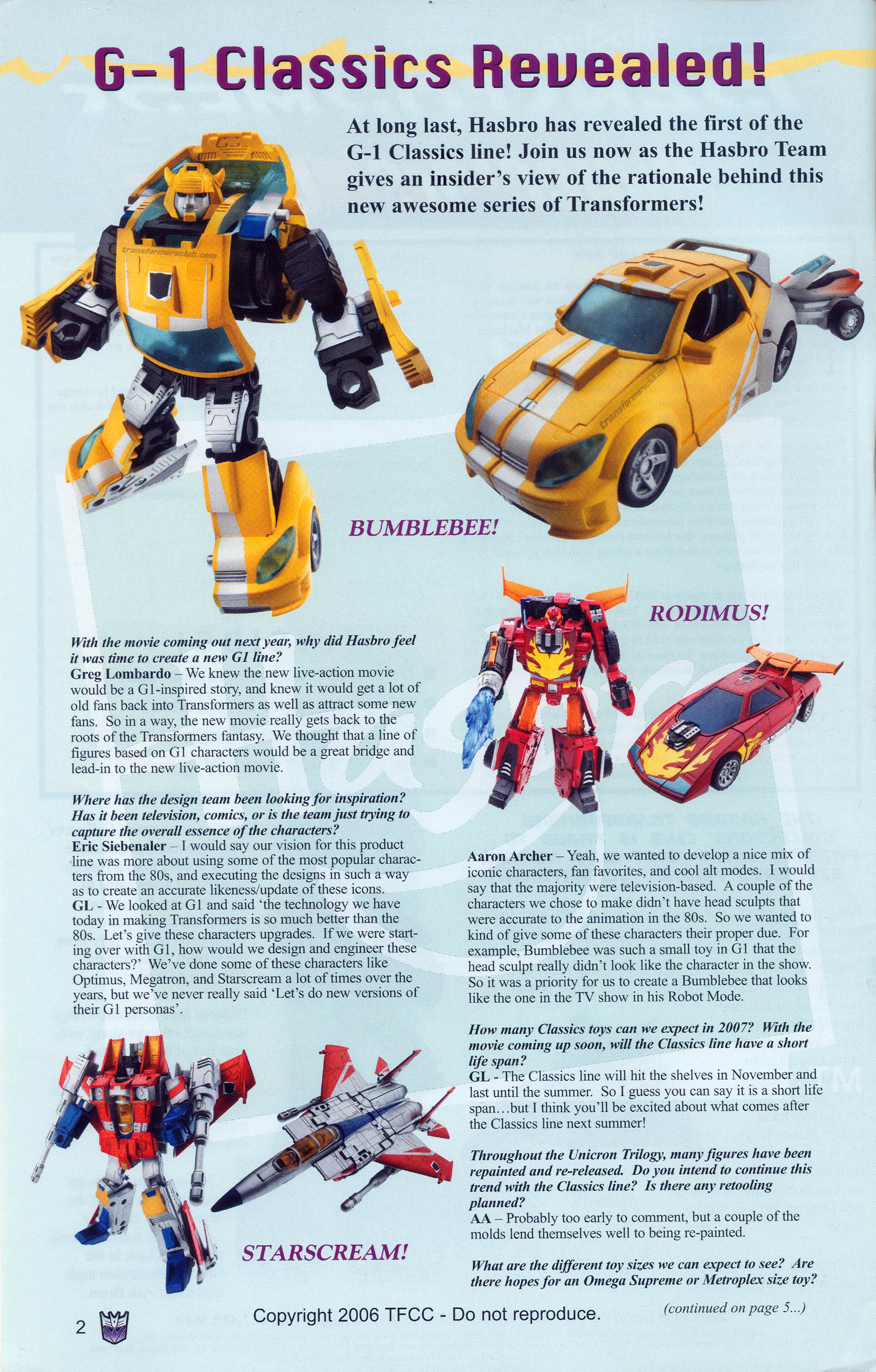 Read online Transformers: Collectors' Club comic -  Issue #9 - 2